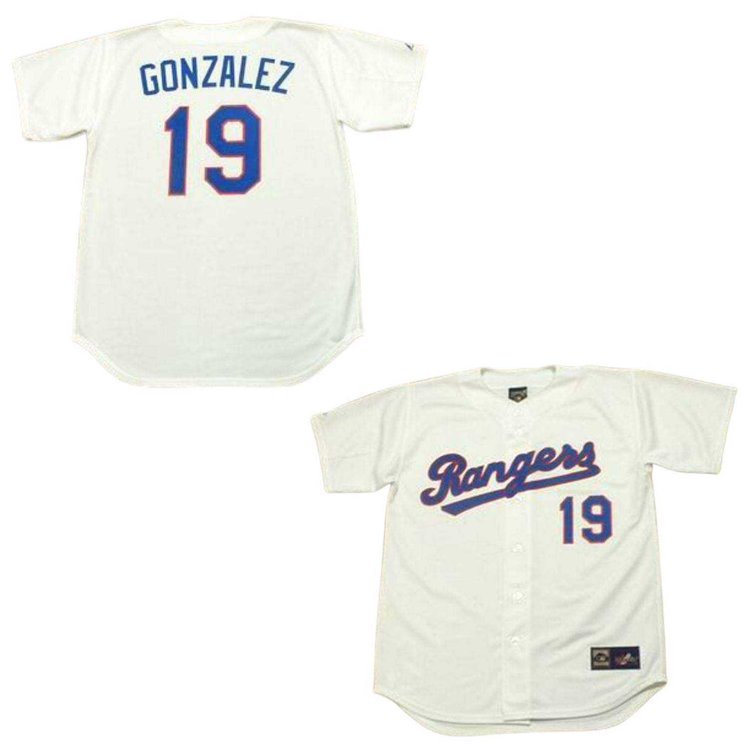 Juan Gonzalez Texas Rangers 19 Jersey