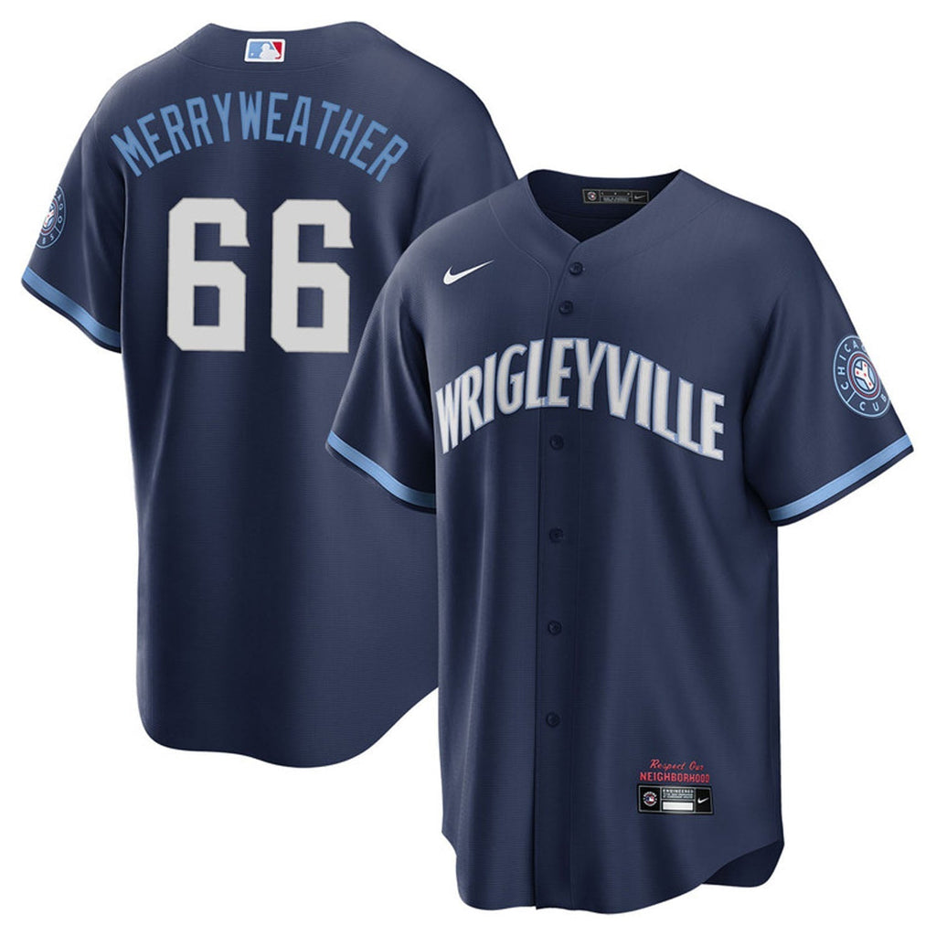 Julian Merryweather Chicago Cubs 66 Jersey