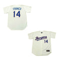 Julio Franco Texas Rangers 14 Jersey