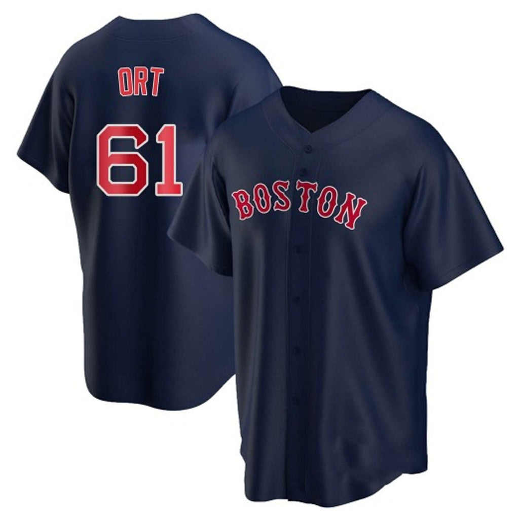 Kaleb Ort Boston Red Sox 61 Jersey
