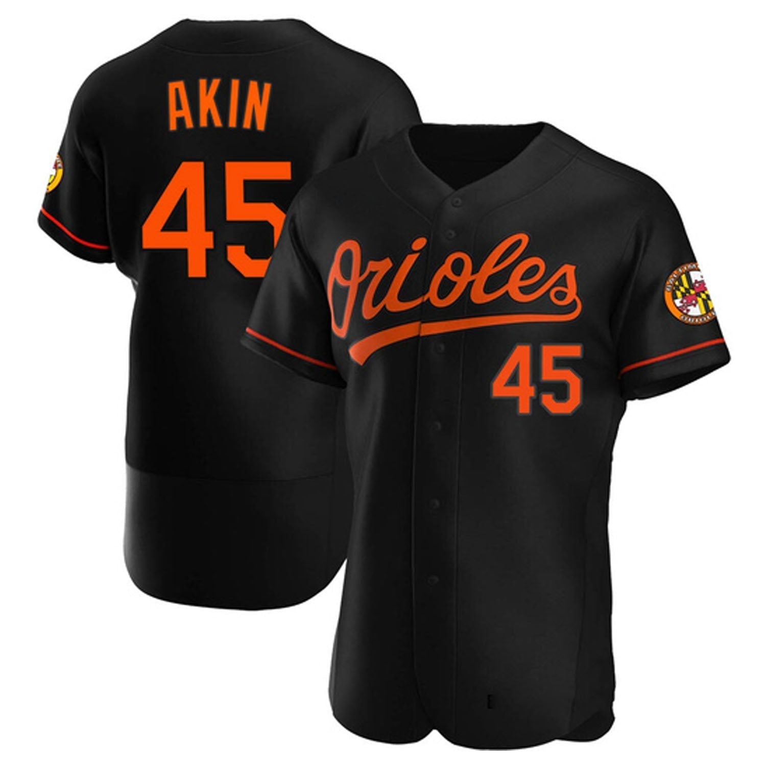 Keegan Akin Baltimore Orioles 45 Jersey
