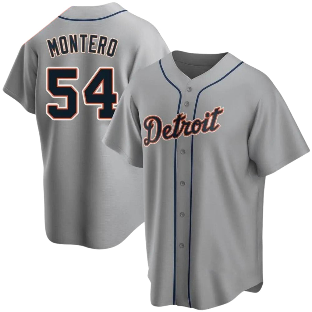 Keider Montero Detroit Tigers 54 Jersey