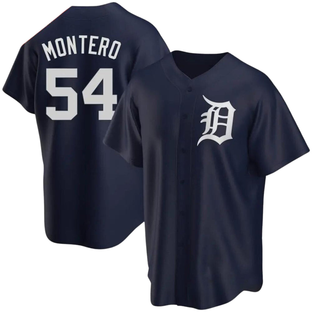 Keider Montero Detroit Tigers 54 Jersey