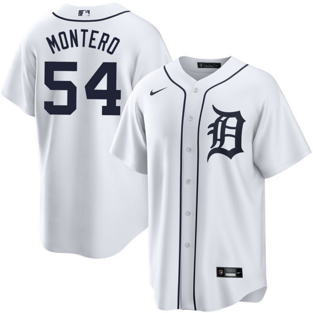 Keider Montero Detroit Tigers 54 Jersey