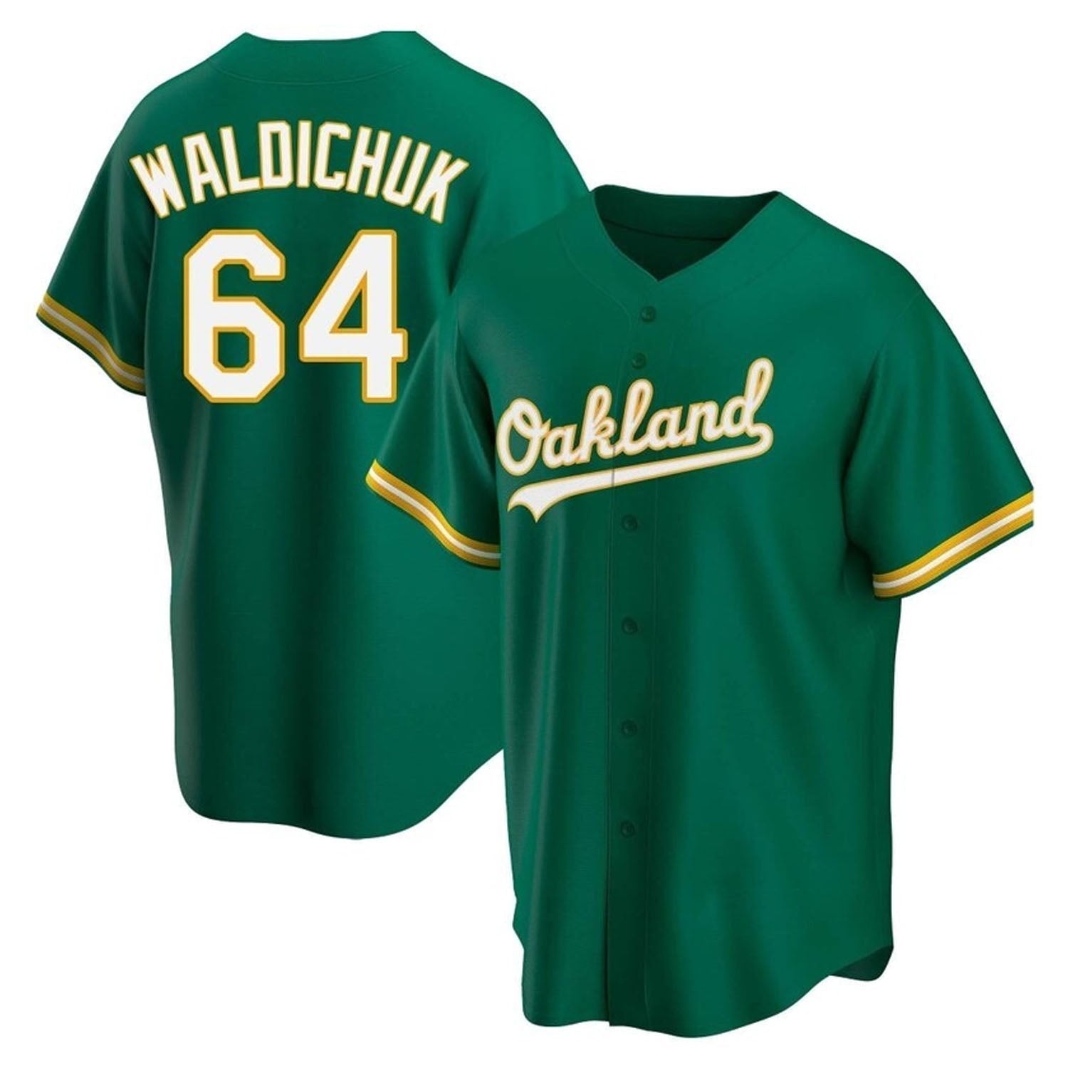 Ken Waldichuk Oakland Athletics 64 Jersey