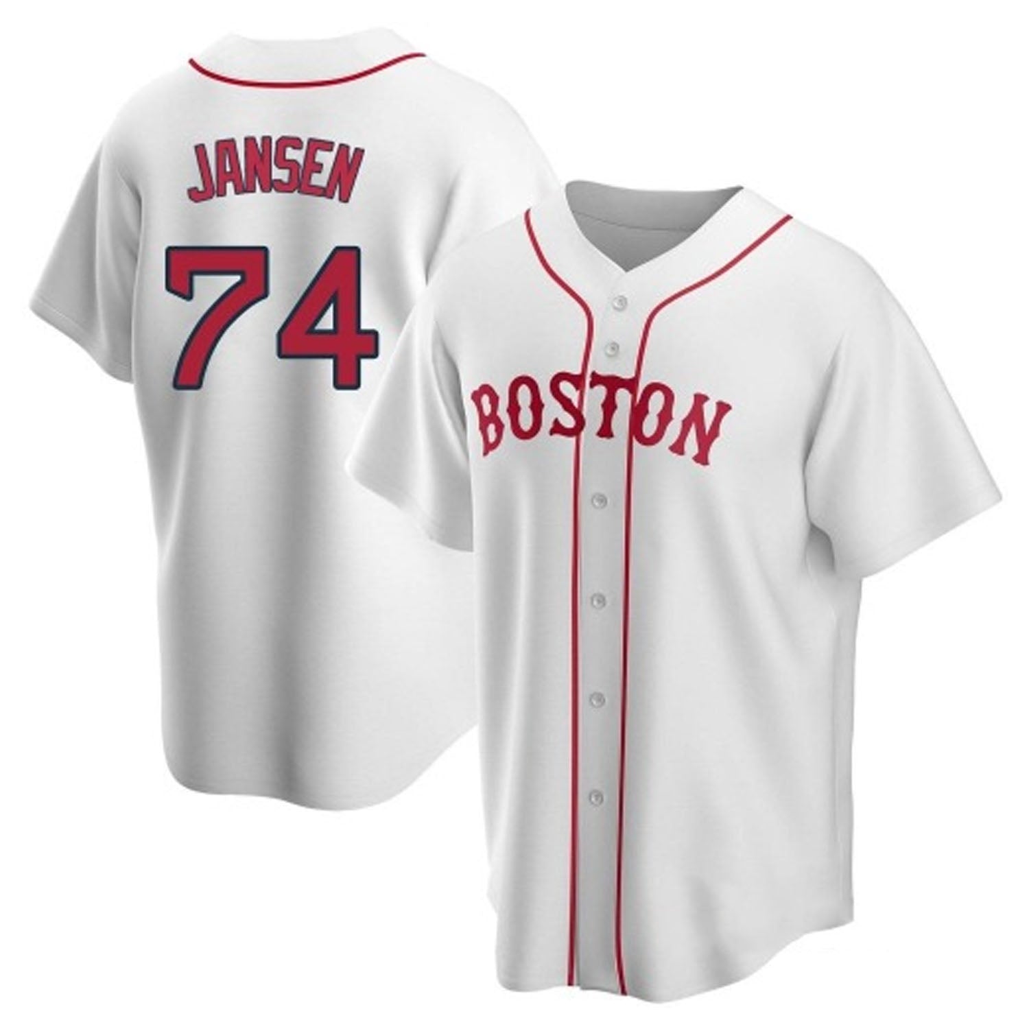 Kenley Jansen Boston Red Sox 74 Jersey
