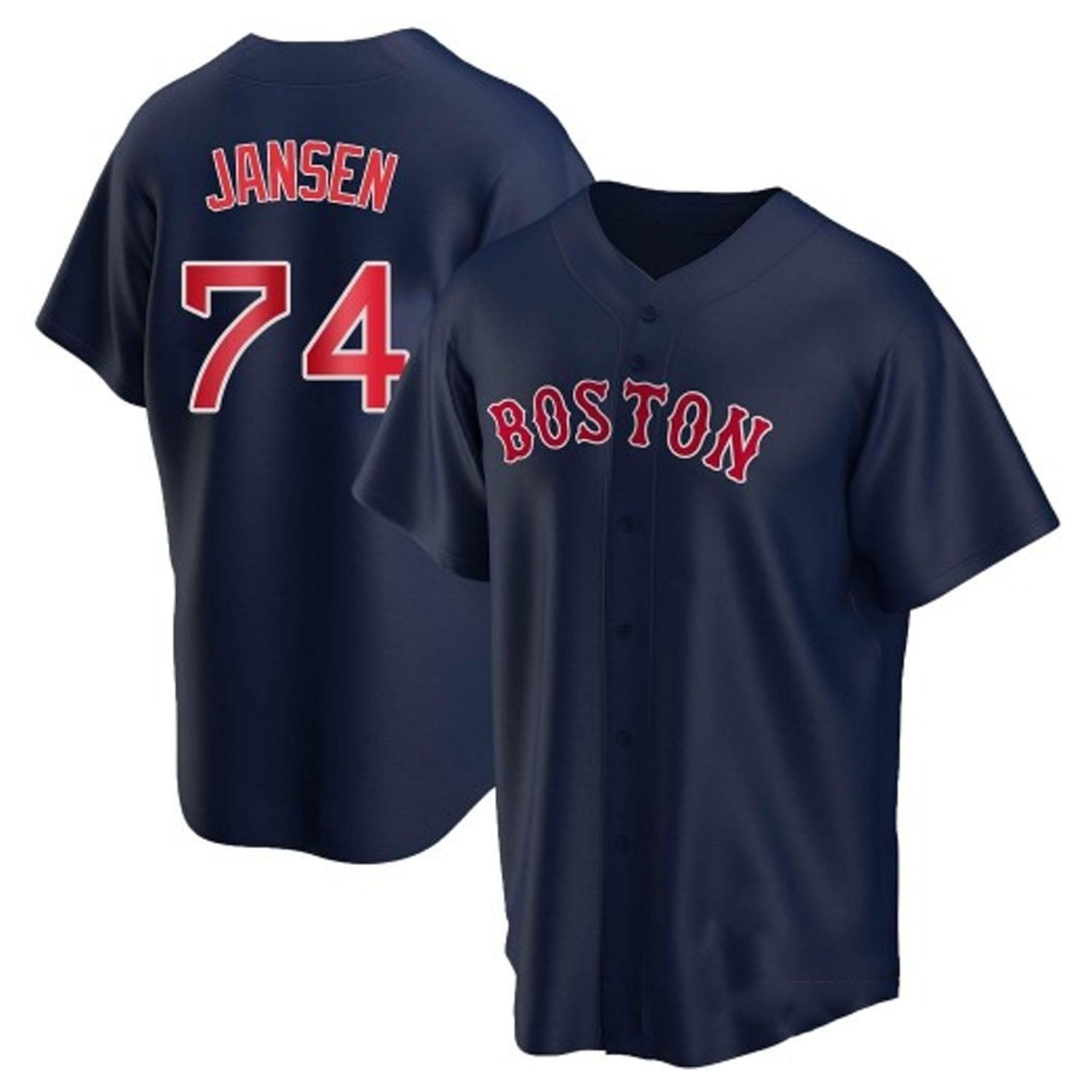 Kenley Jansen Boston Red Sox 74 Jersey