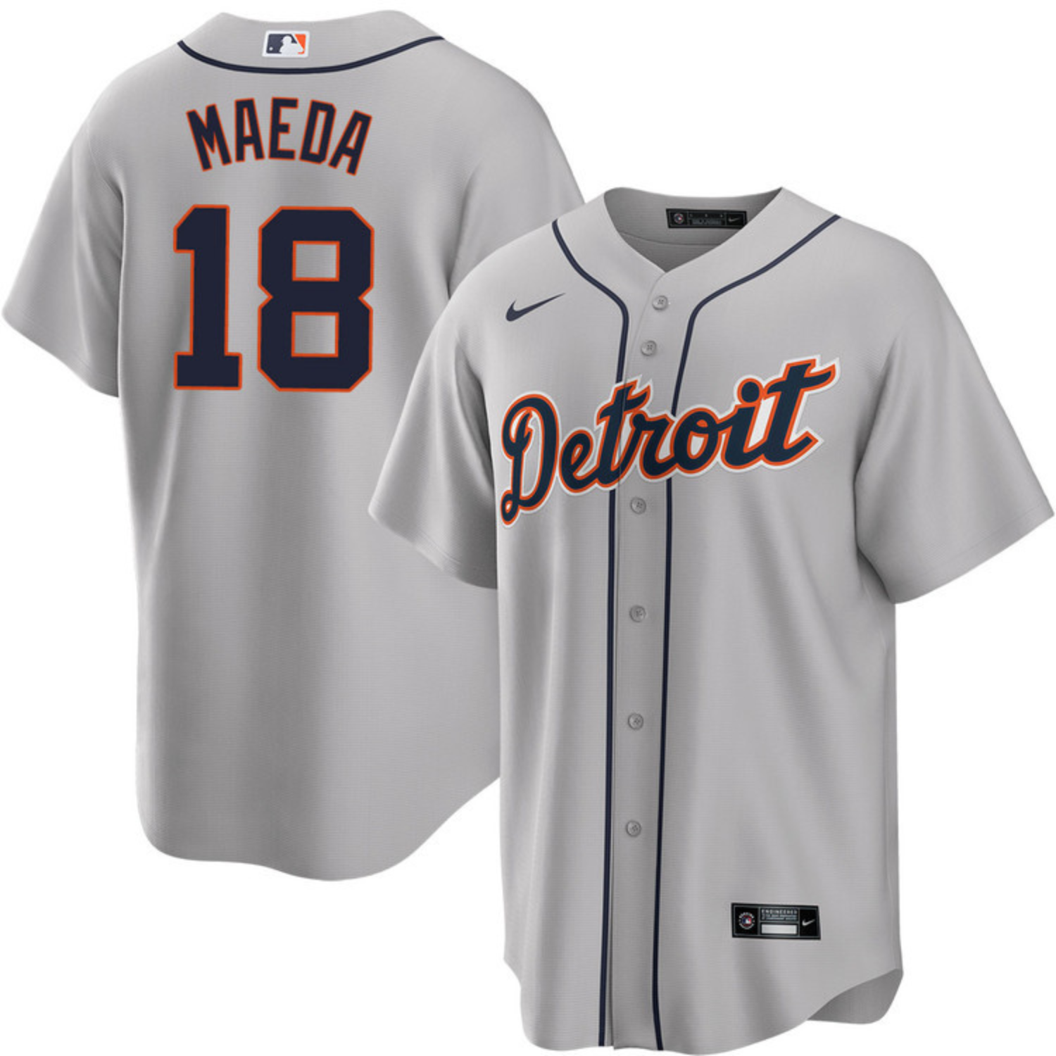 Kenta Maeda Detroit Tigers 18 Jersey