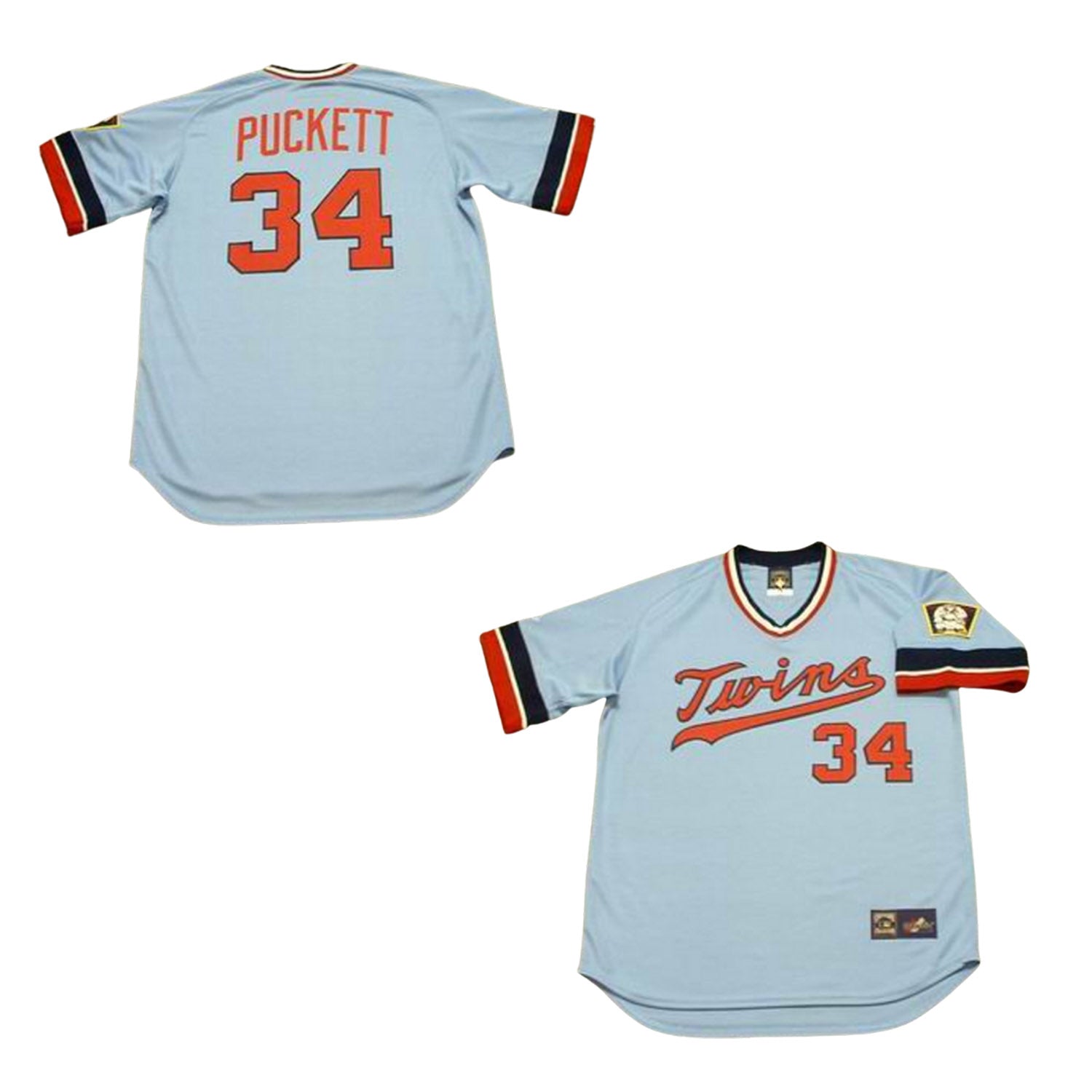 Kirby Puckett Minnsota Twins 34 Jersey