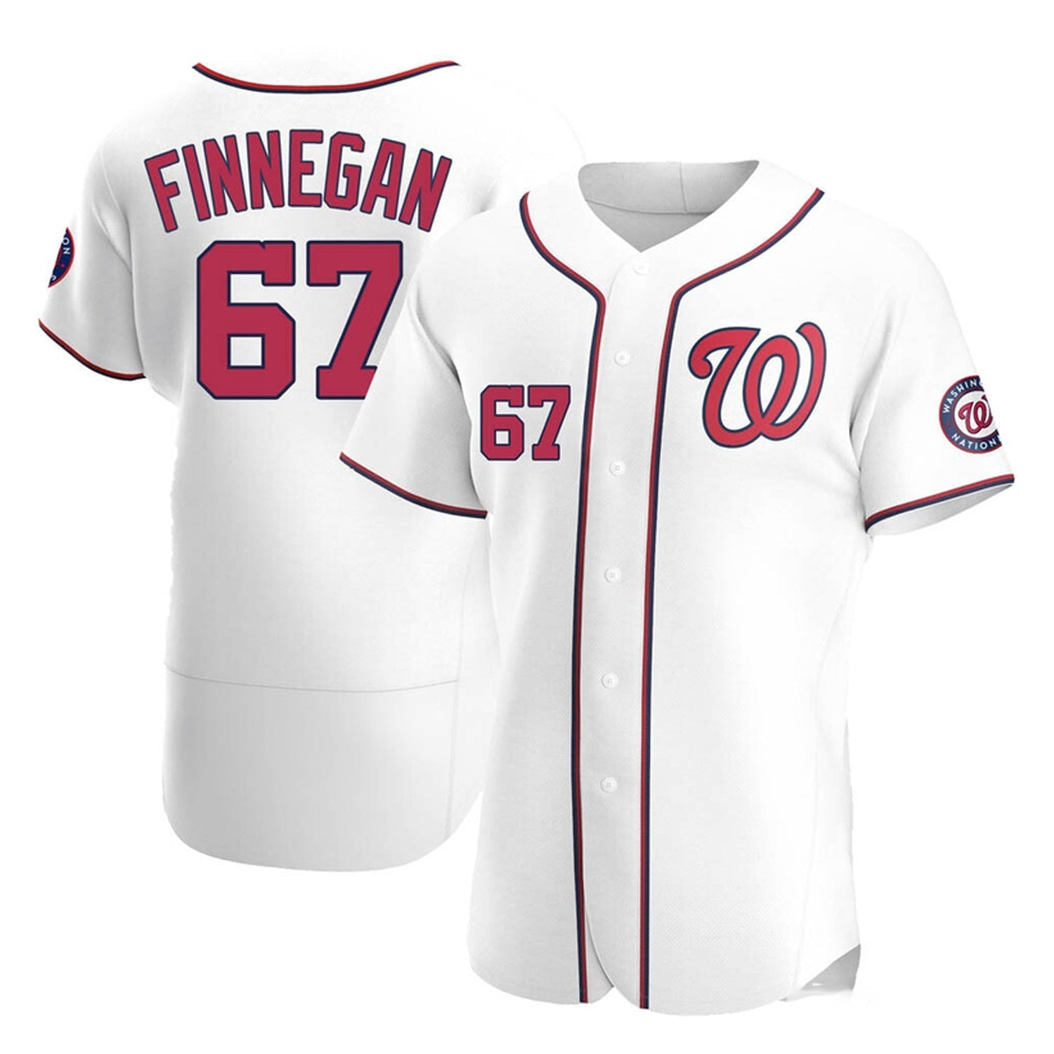Kyle Finnegan Washington Nationals 67 Jersey