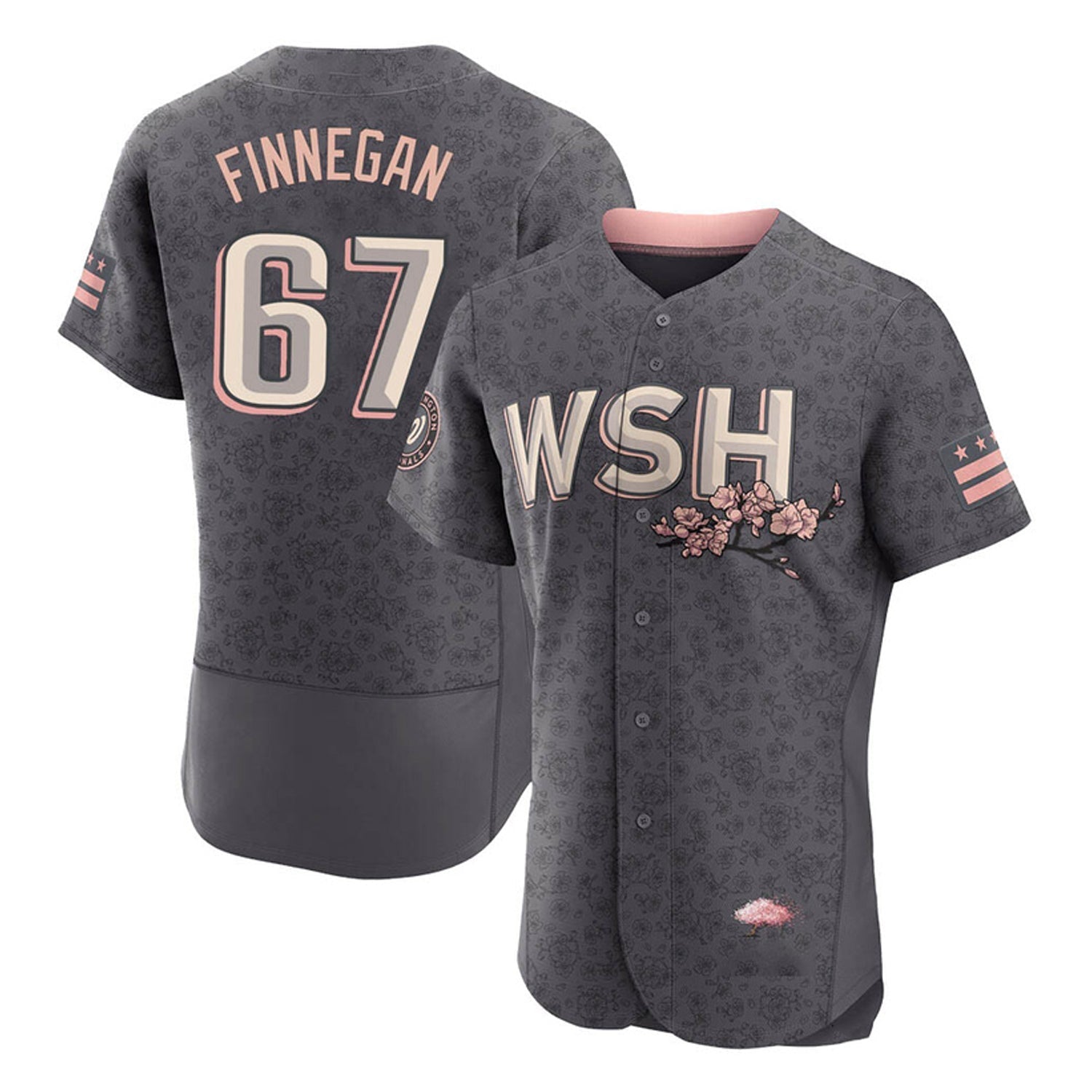 Kyle Finnegan Washington Nationals 67 Jersey