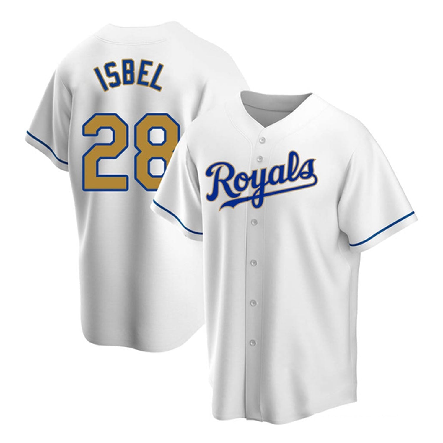 Kyle Isbel Kansas City Royals 28 Jersey