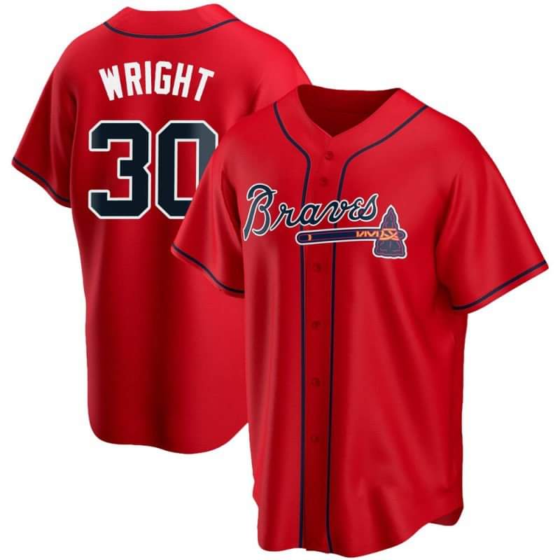 Kyle Weight Atlanta Braves 30 Jersey