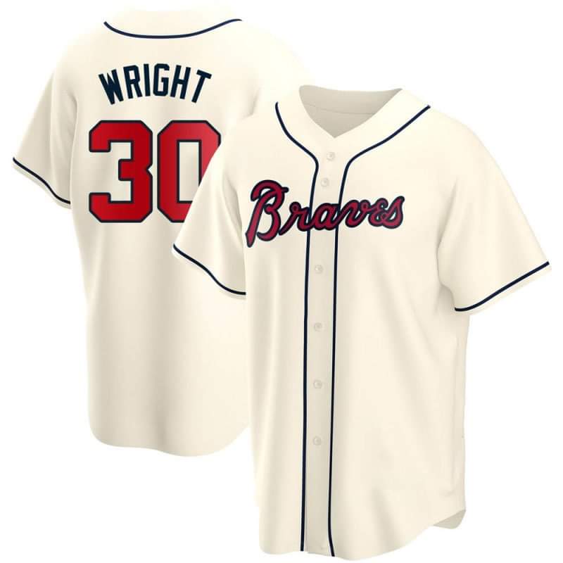Kyle Weight Atlanta Braves 30 Jersey