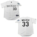 Larry Walker Colorado Rockies 33 Jersey