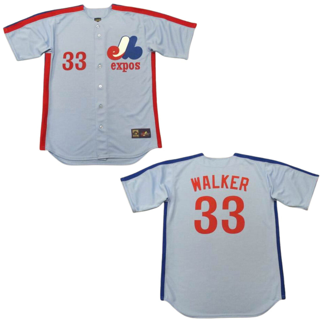 Larry Walker Montreal Expos 33 Jersey
