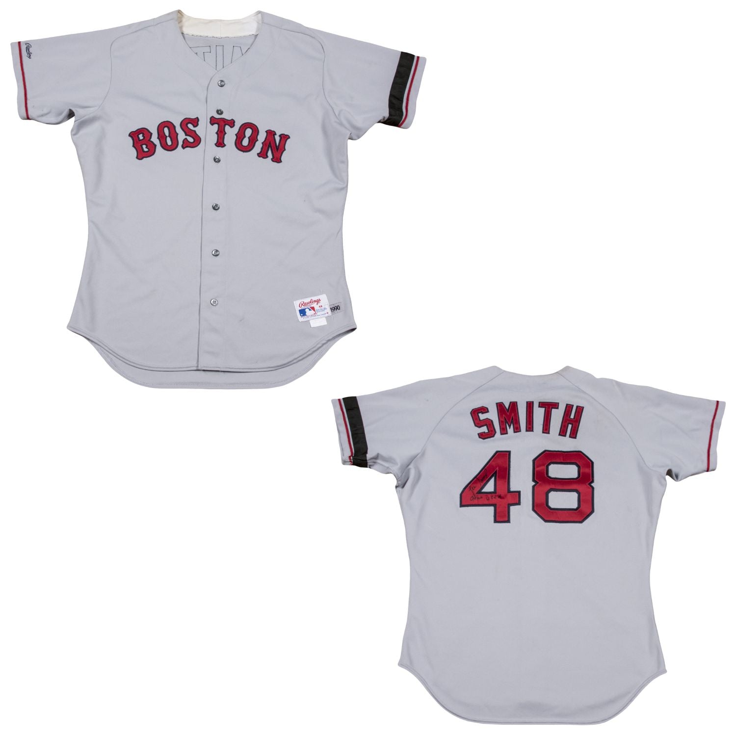 Lee Smith Boston Red Sox 48 Jersey