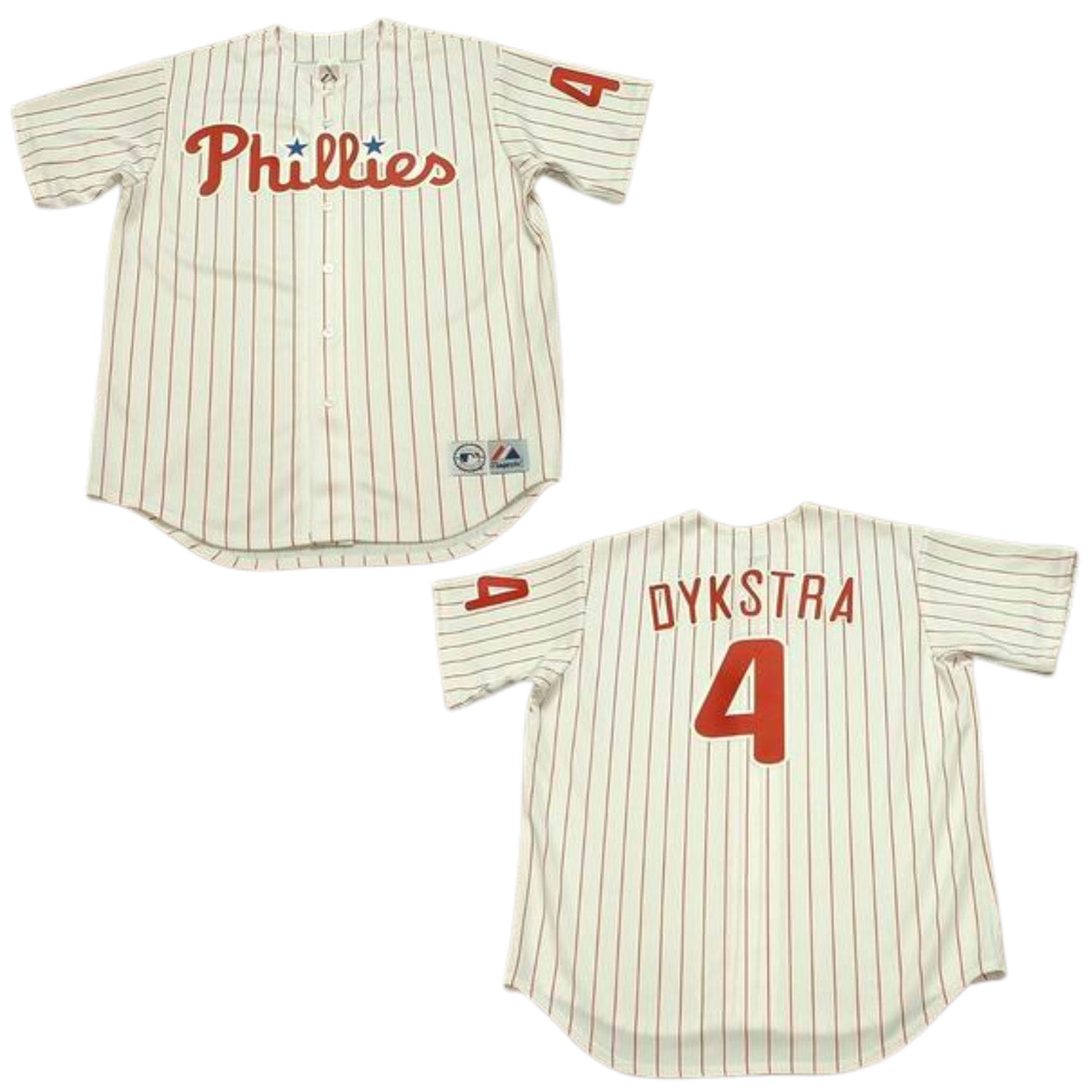 Lenny Dykstra Philadelphia Phillies 4 Jersey