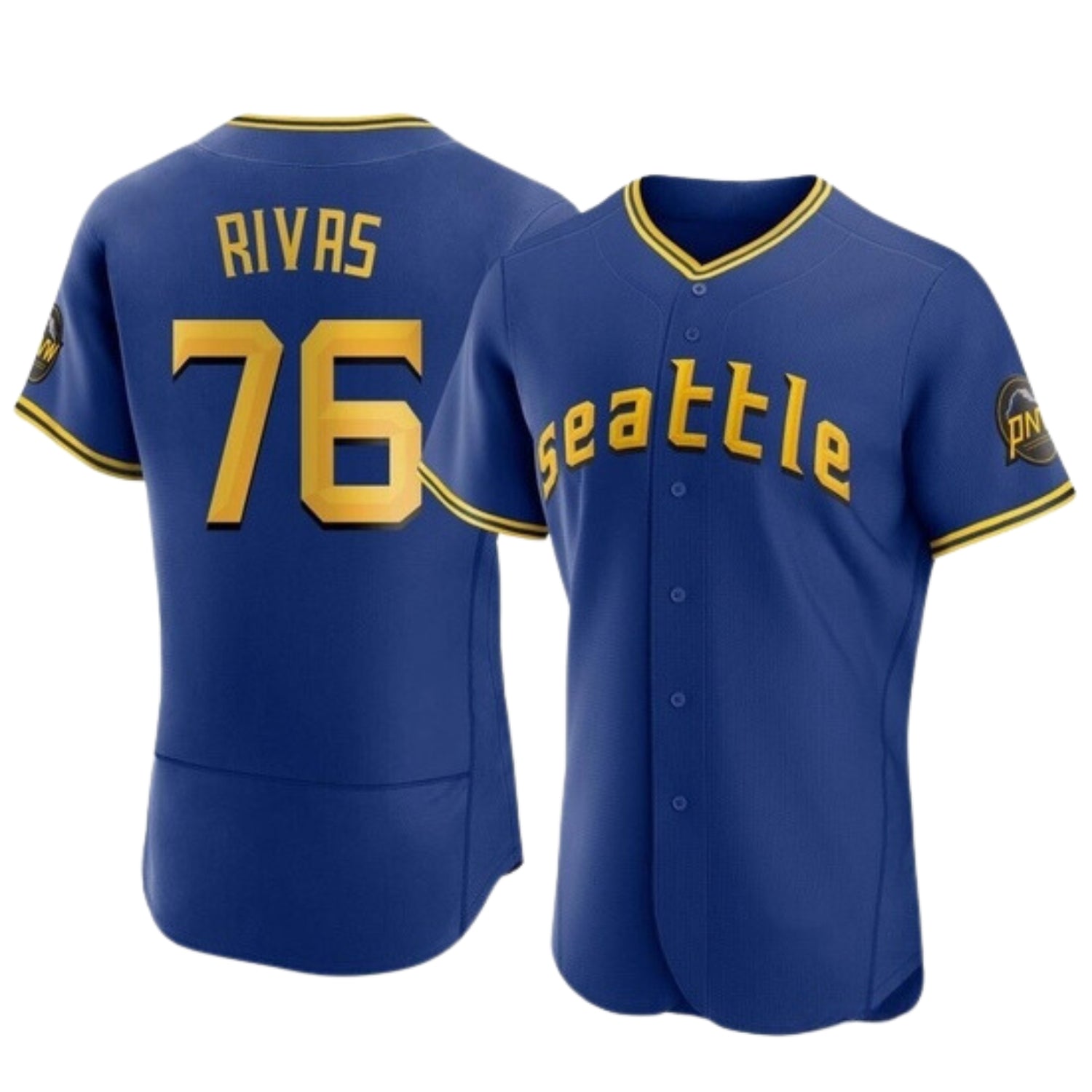 Leo Rivas Seattle Mariners 76 Jersey