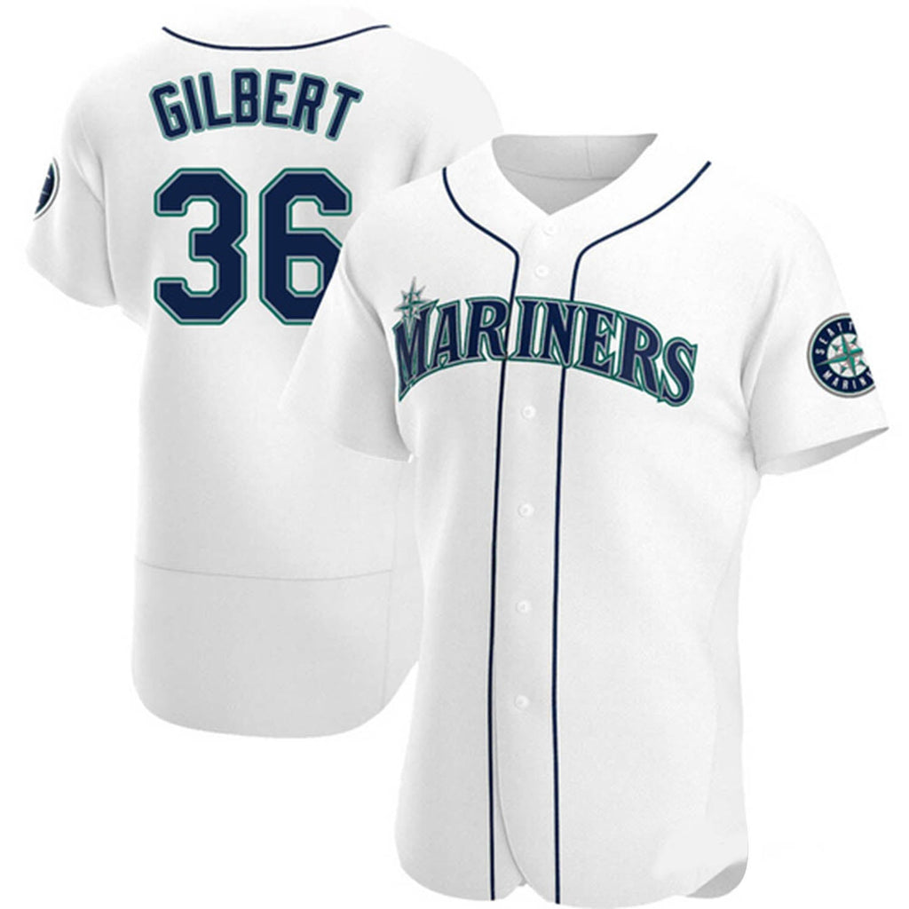 Logan Gilbert Seattle Mariners 36 Jersey
