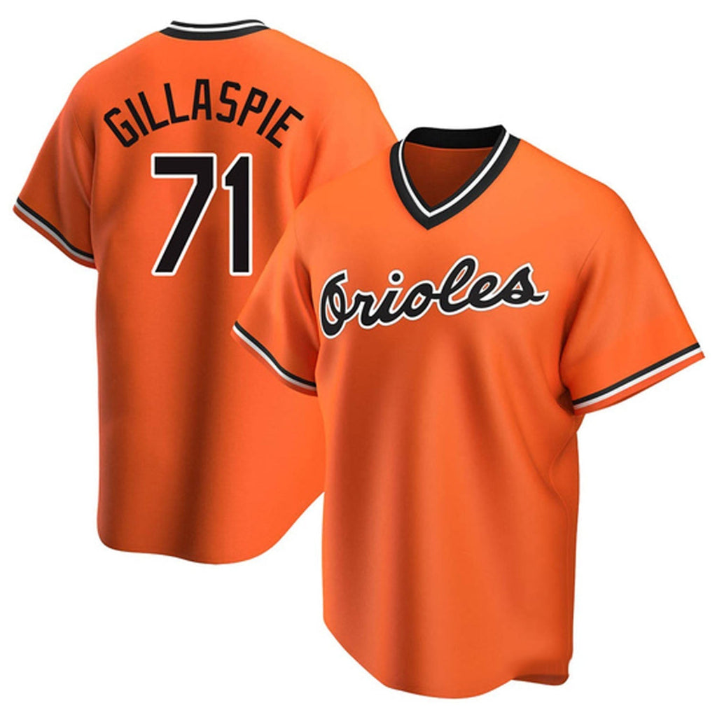 Logan Gillaspie Baltimore Orioles 71 Jersey