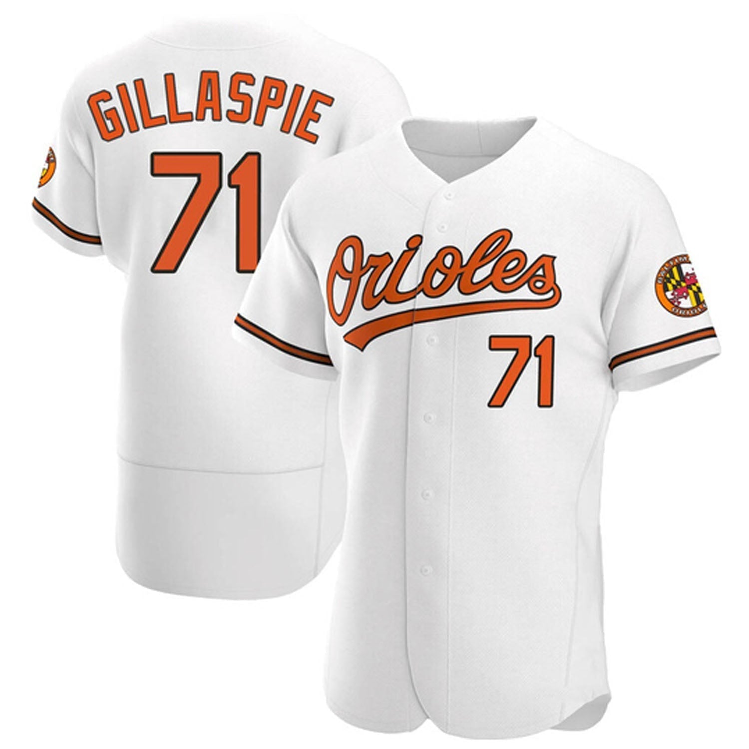 Logan Gillaspie Baltimore Orioles 71 Jersey