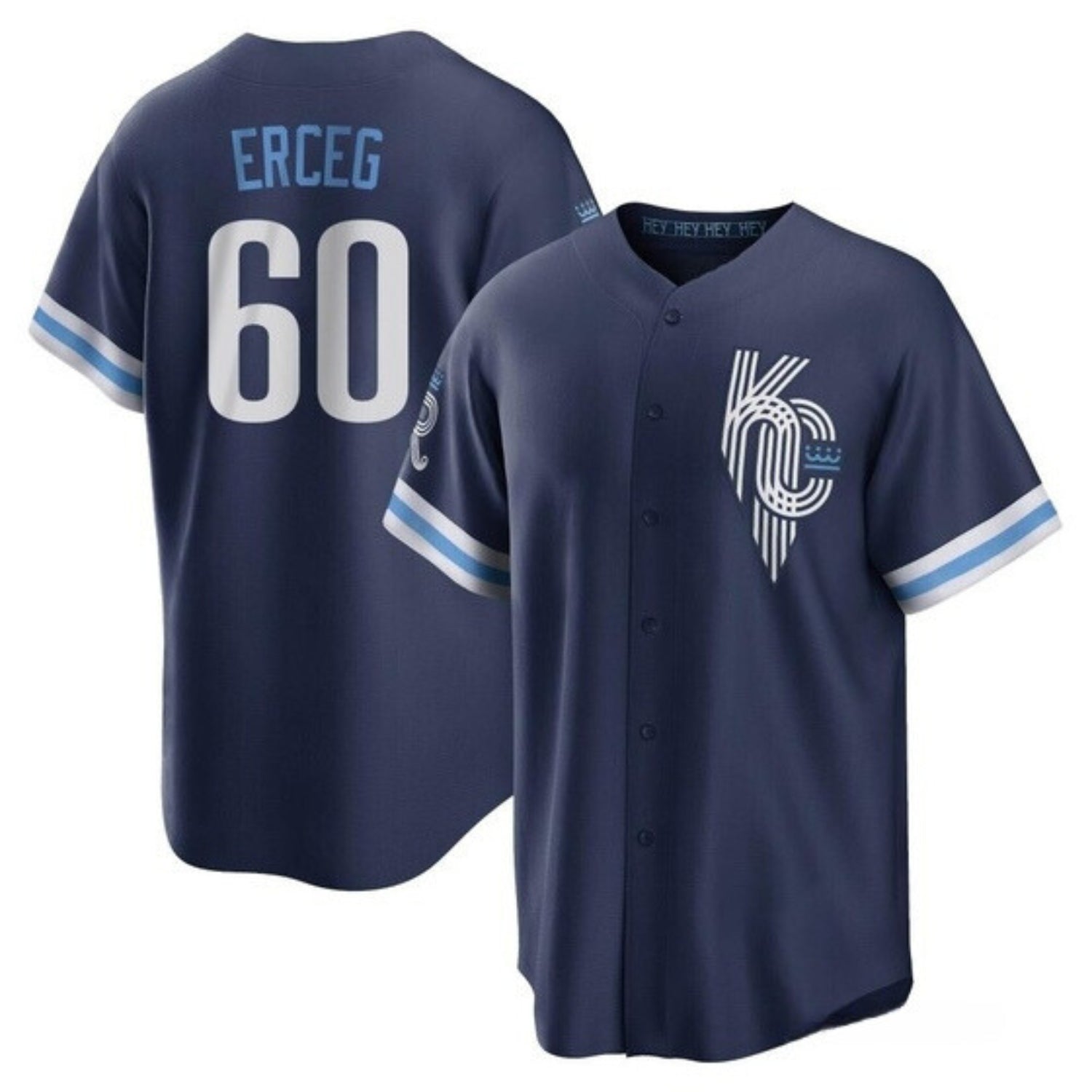 Lucas Erceg Kansas City Royals 60 Jersey
