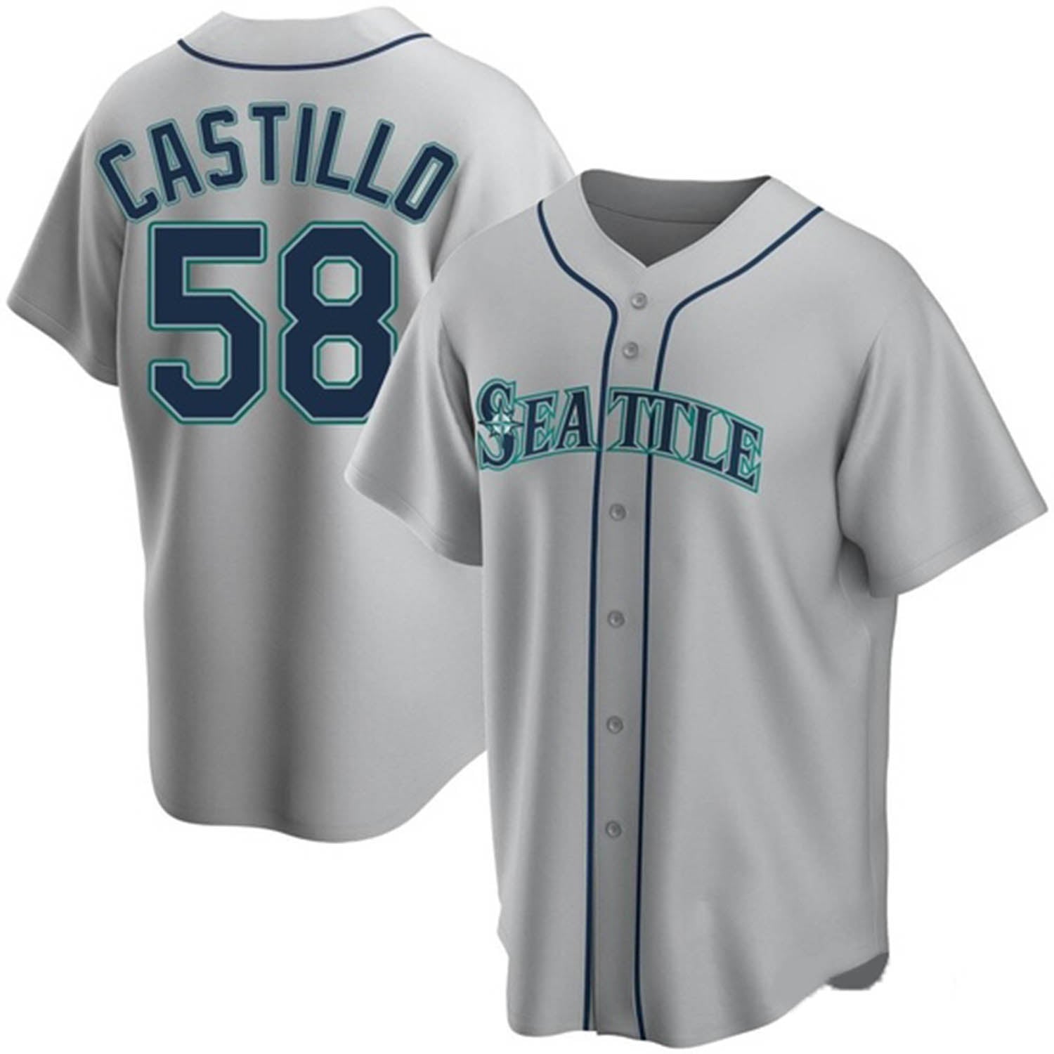 Luis Castillo Seattle Mariners 58 Jersey