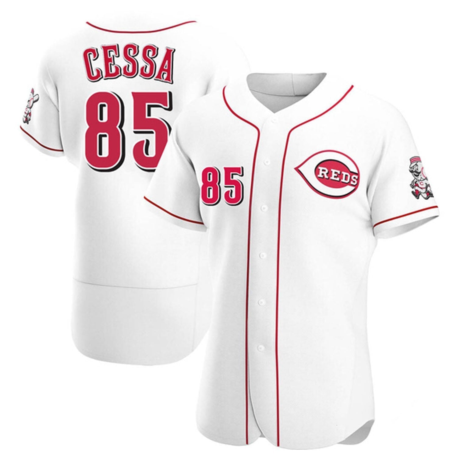 Luis Cessa Cincinnati Reds 85 Jersey