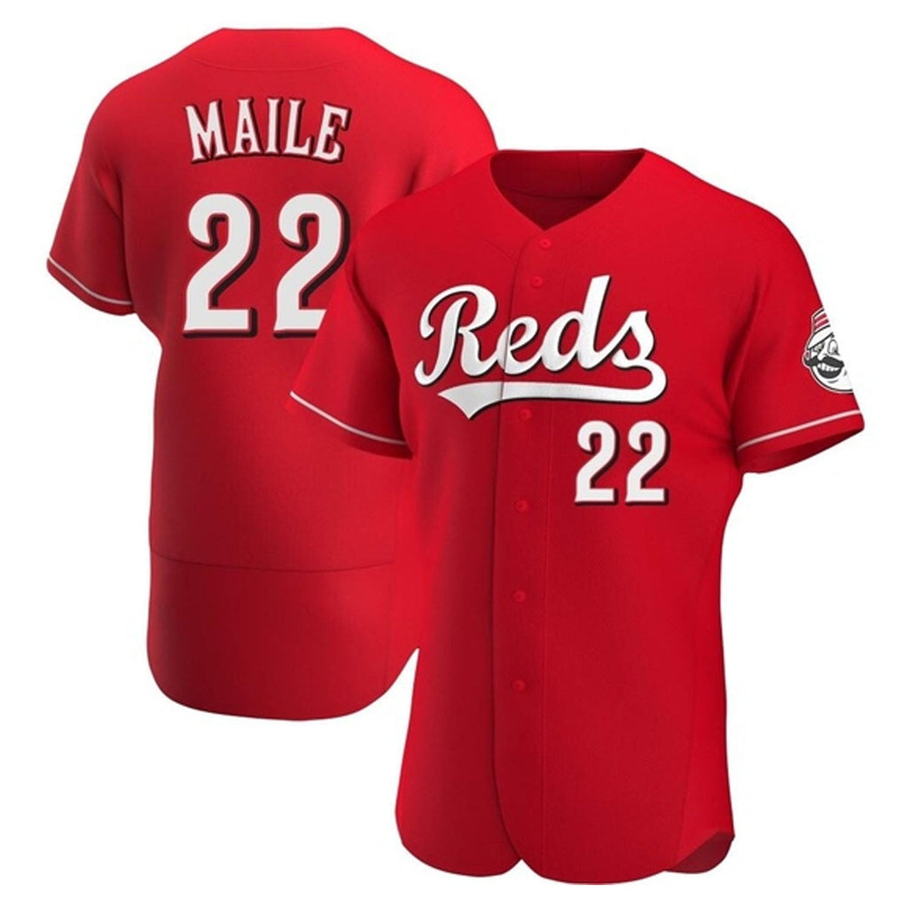 Luke Maile Cincinnati Reds 22 Jersey