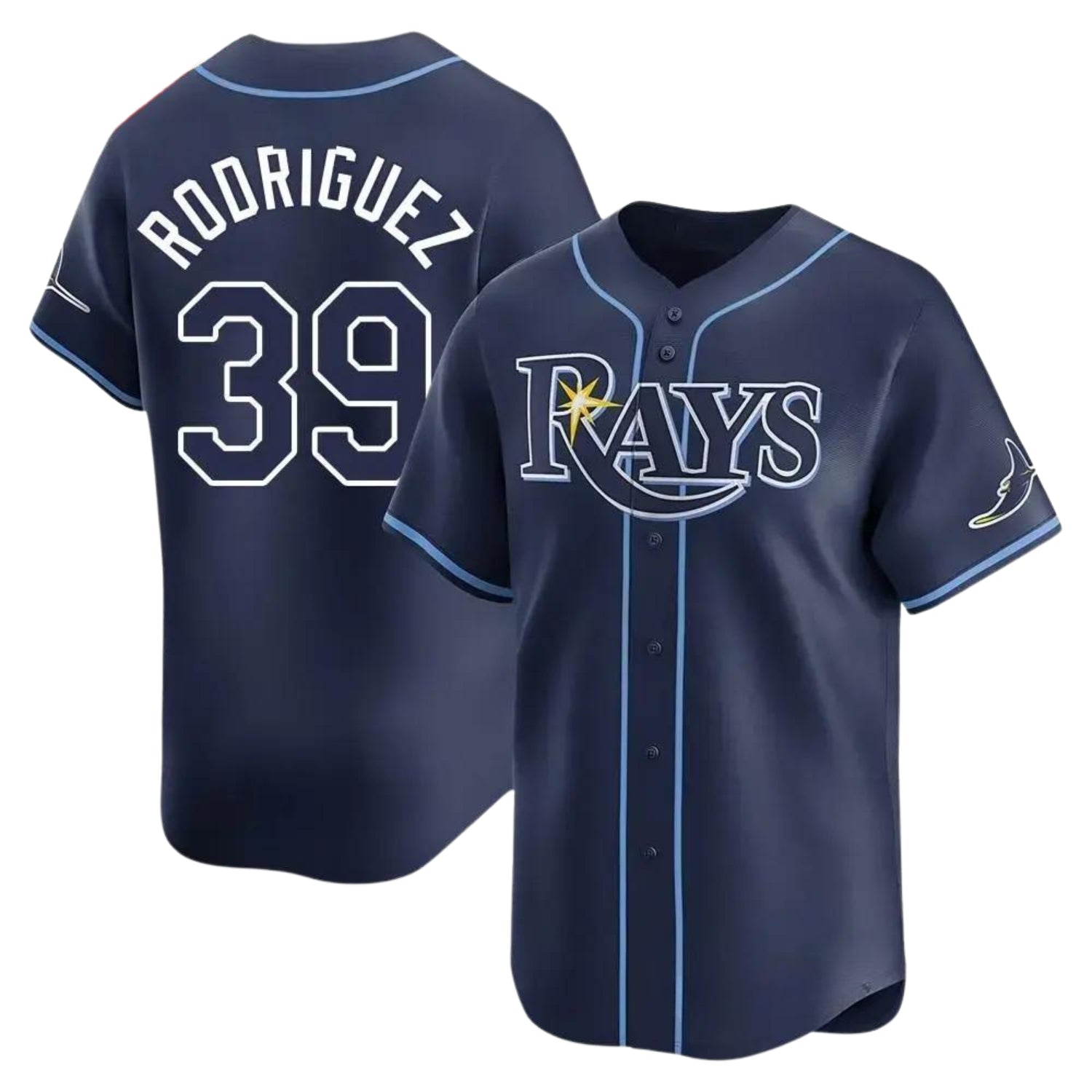 Manuel Rodriguez Tampa Bay Rays 39 Jersey