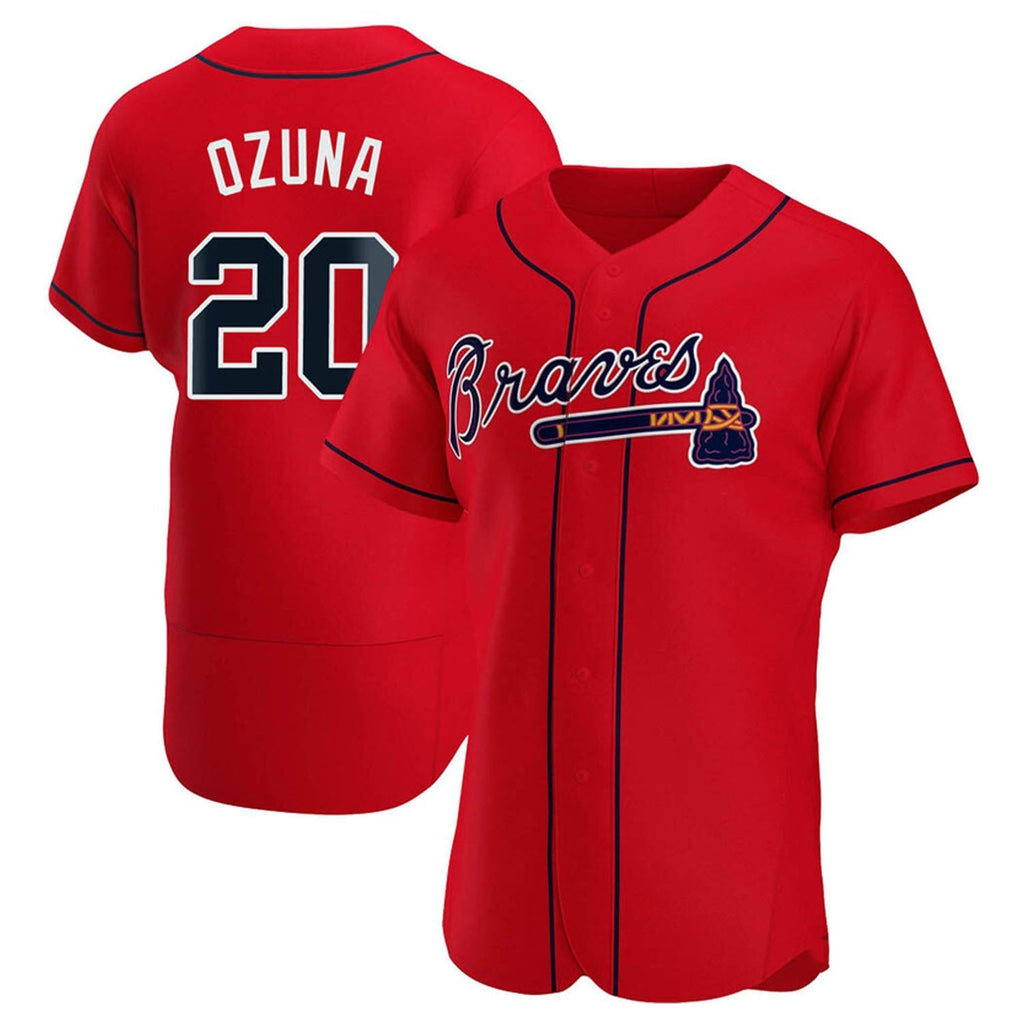 Marcell Ozuna Atlanta Braves 20 Jersey