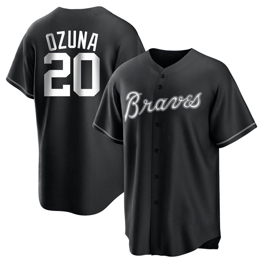 Marcell Ozuna Atlanta Braves 20 Jersey