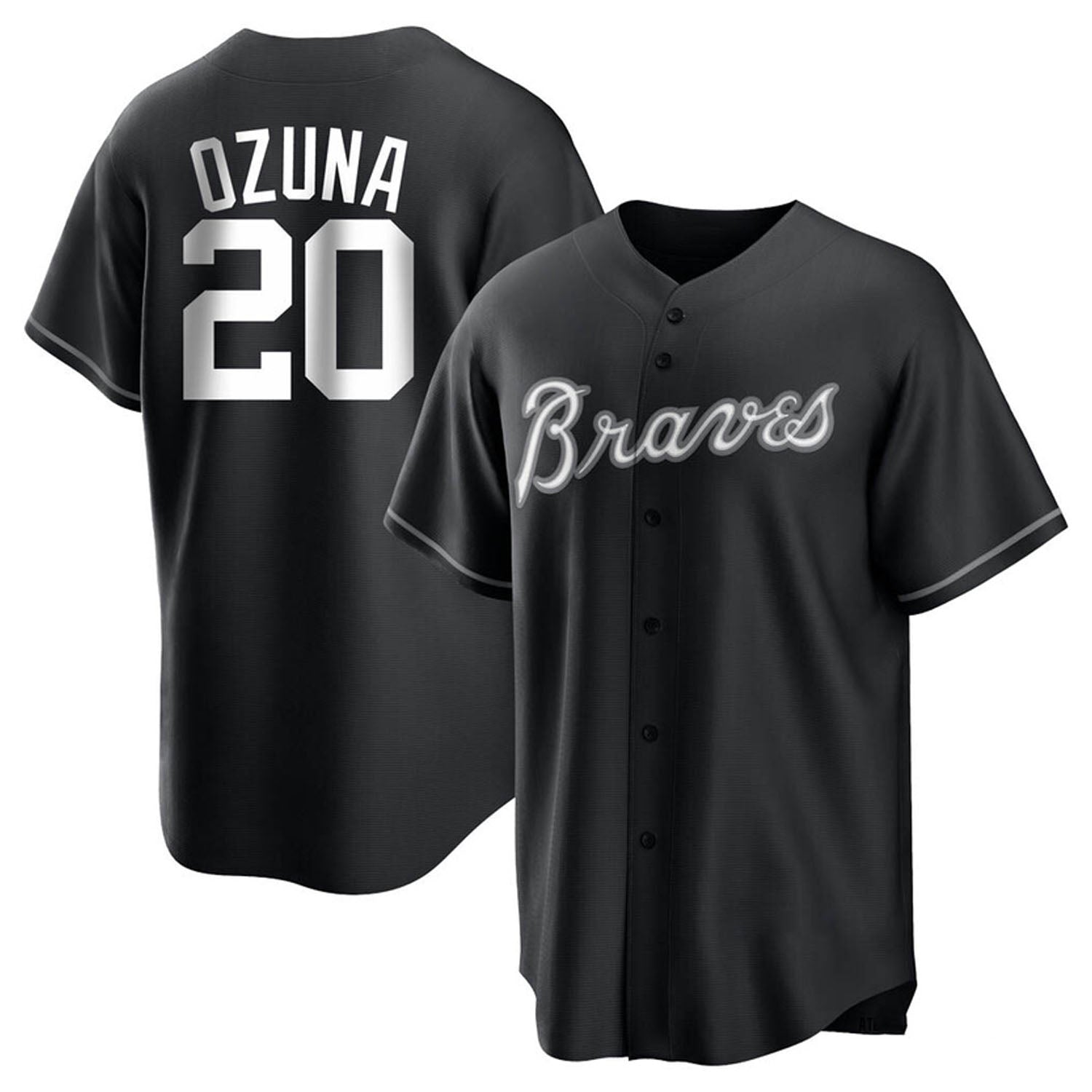 Marcell Ozuna Atlanta Braves 20 Jersey