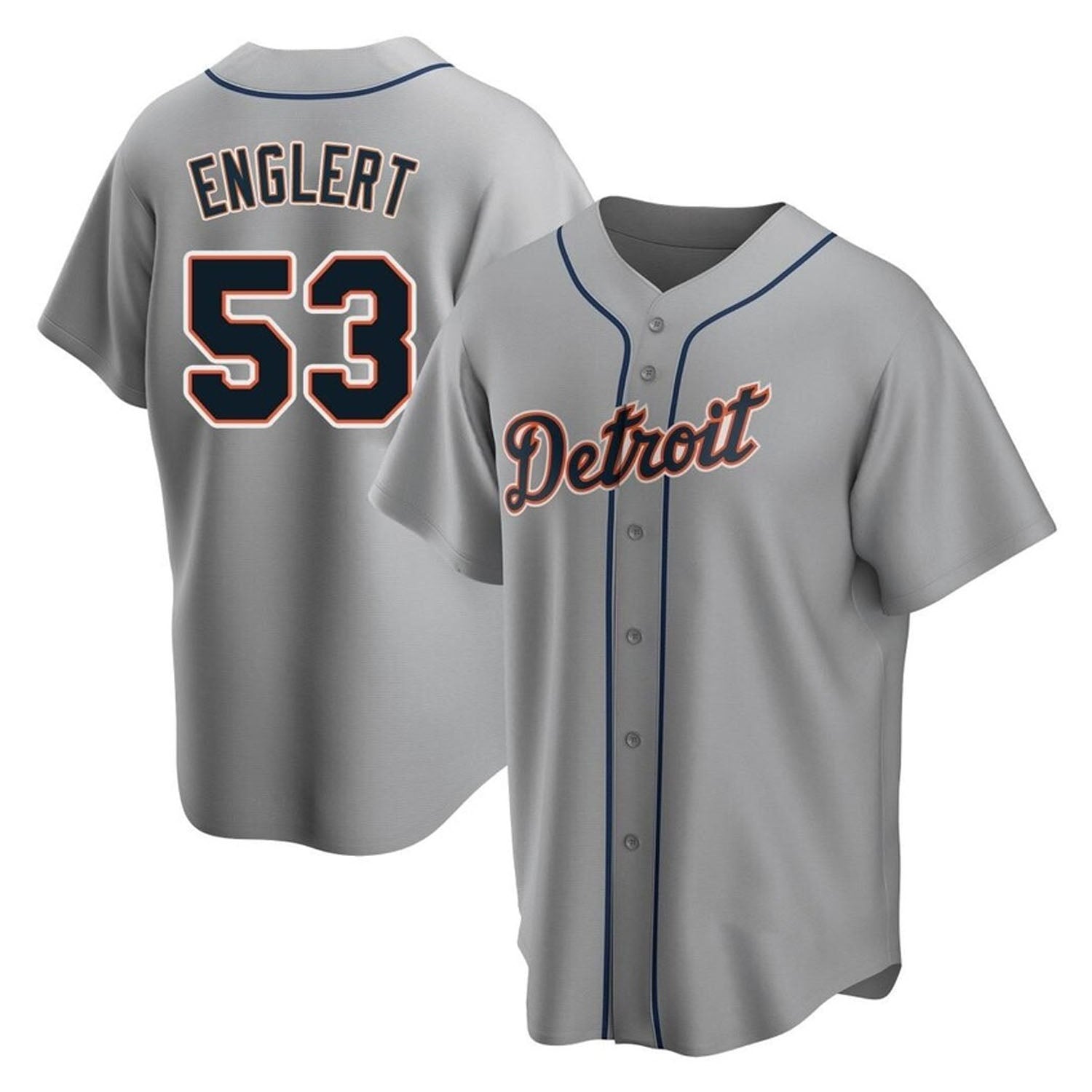 Mason Englert Detroit Tigers 53 Jersey