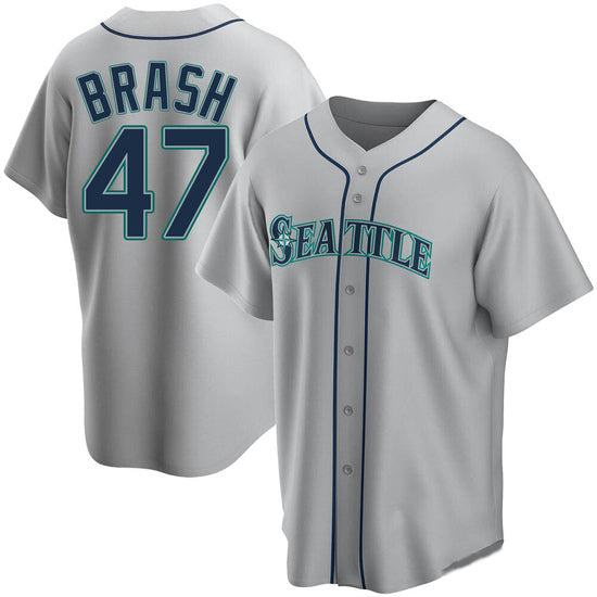 Matt Brash Seattle Mariners 47 Jersey