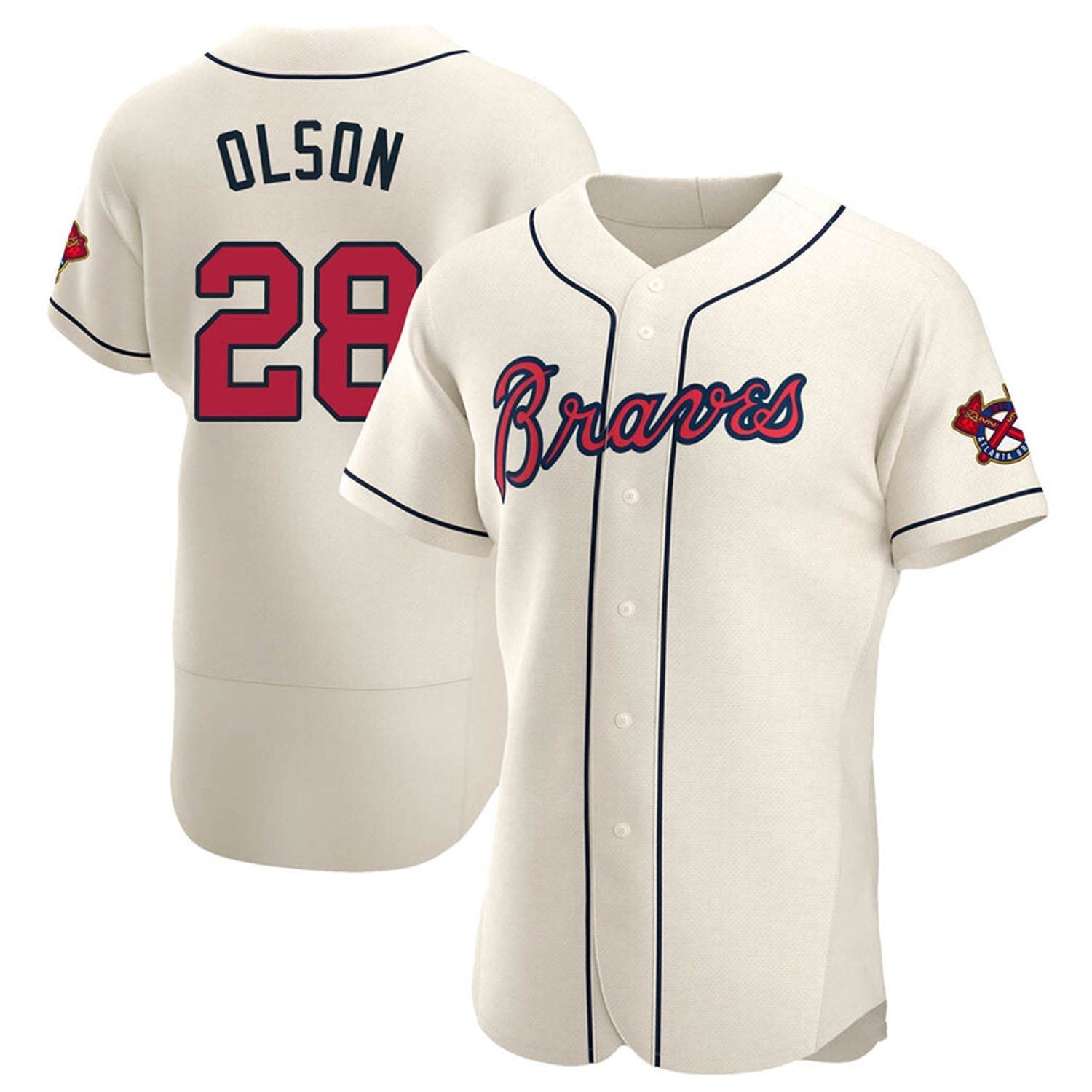 Matt Olson Atlanta Braves 28 Jersey