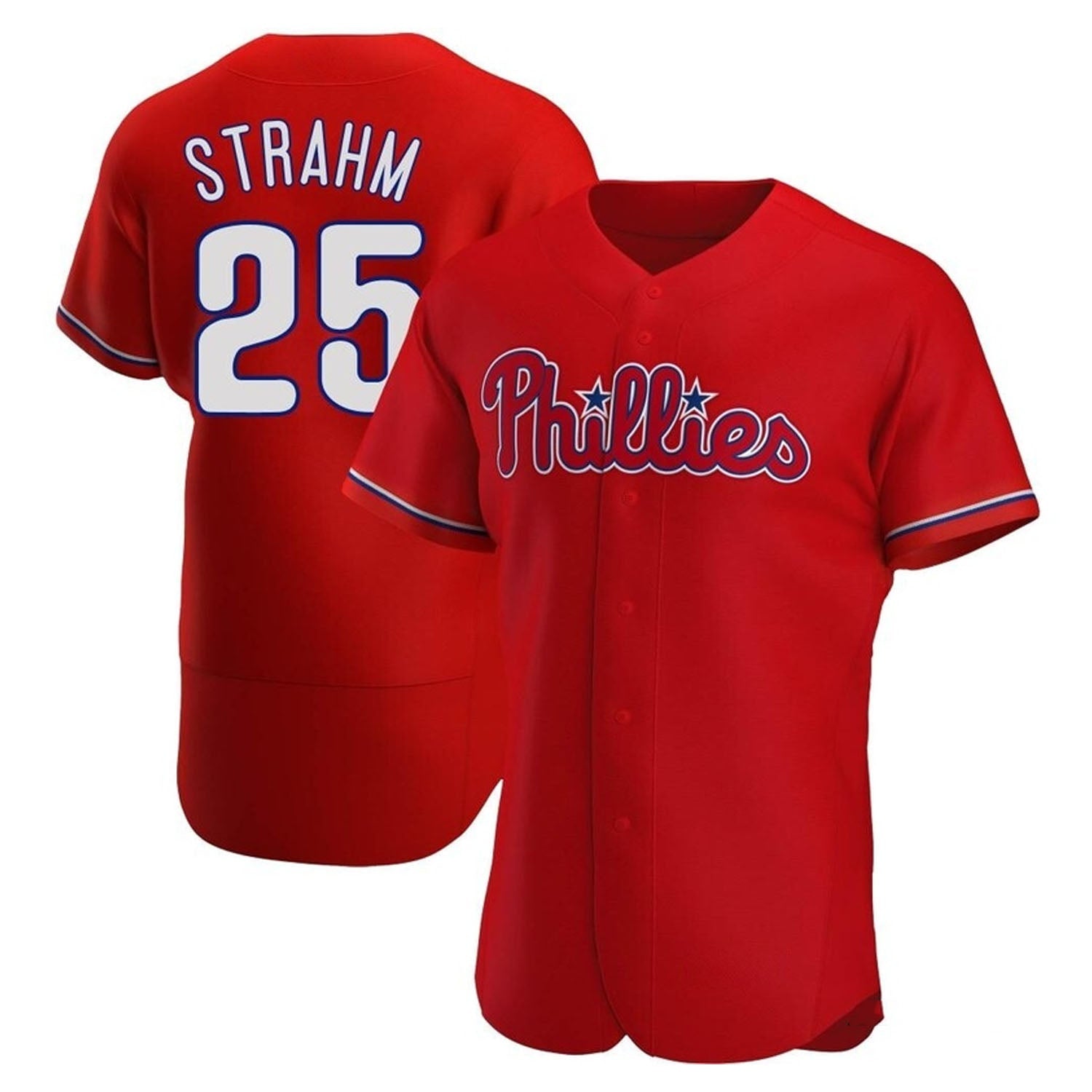 Matt Strahm Philadelphia Phillies 25 Jersey