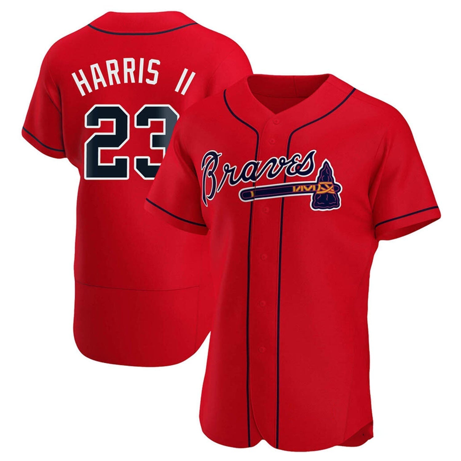 Michael Harris Atlanta Braves 23 Jersey