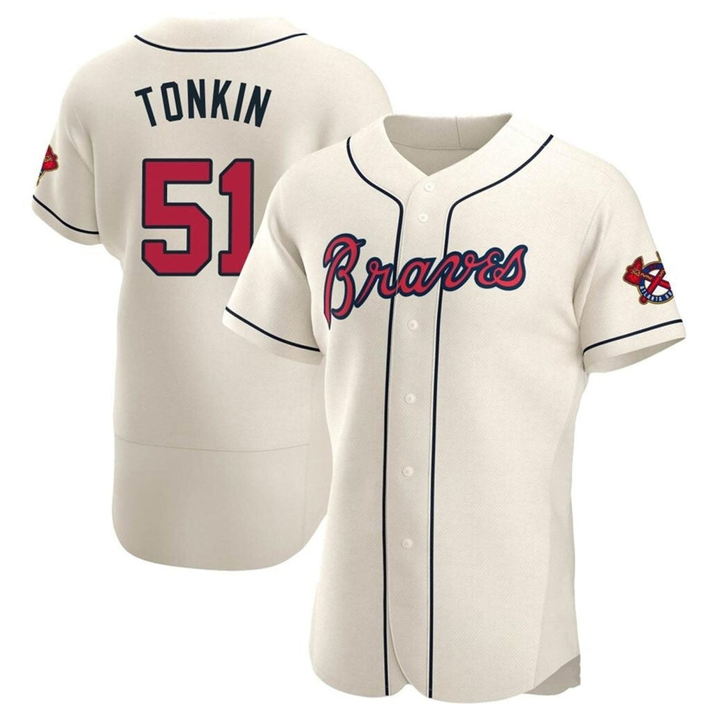 Michael Tonkin Atlanta Braves 51 Jersey
