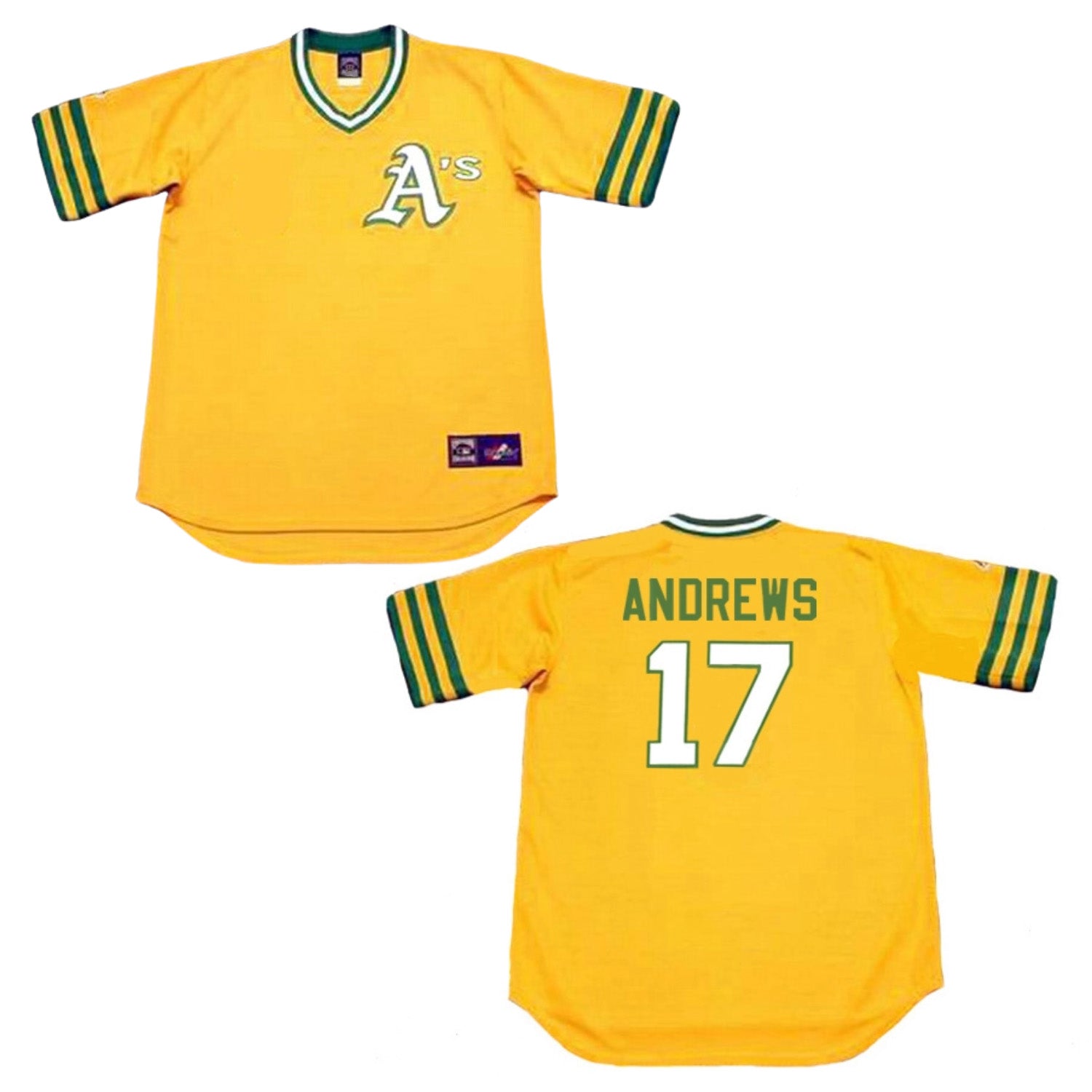 Mike Andrews Oakland Athletics 17 Jersey