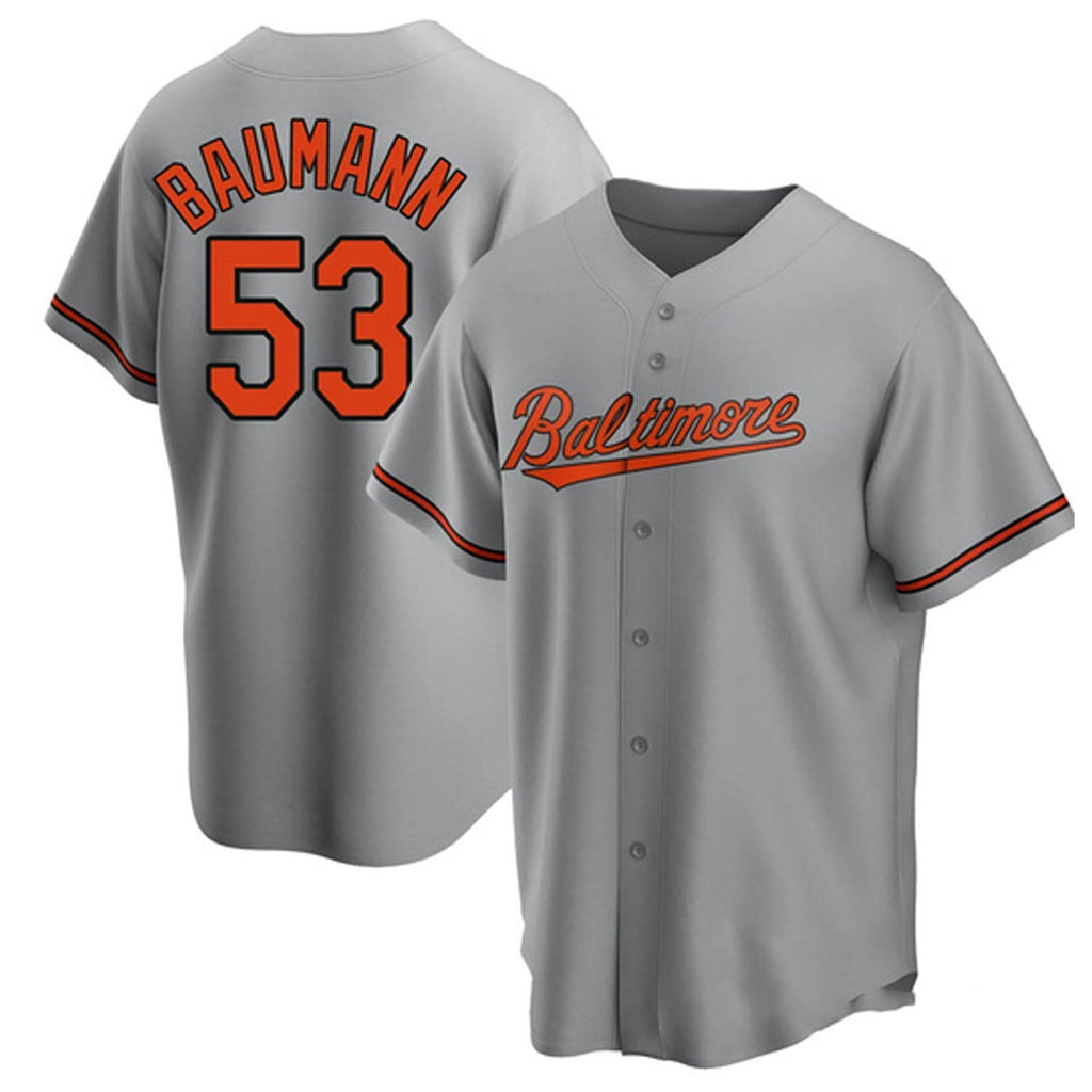Mike Baumann Baltimore Orioles 53 Jersey