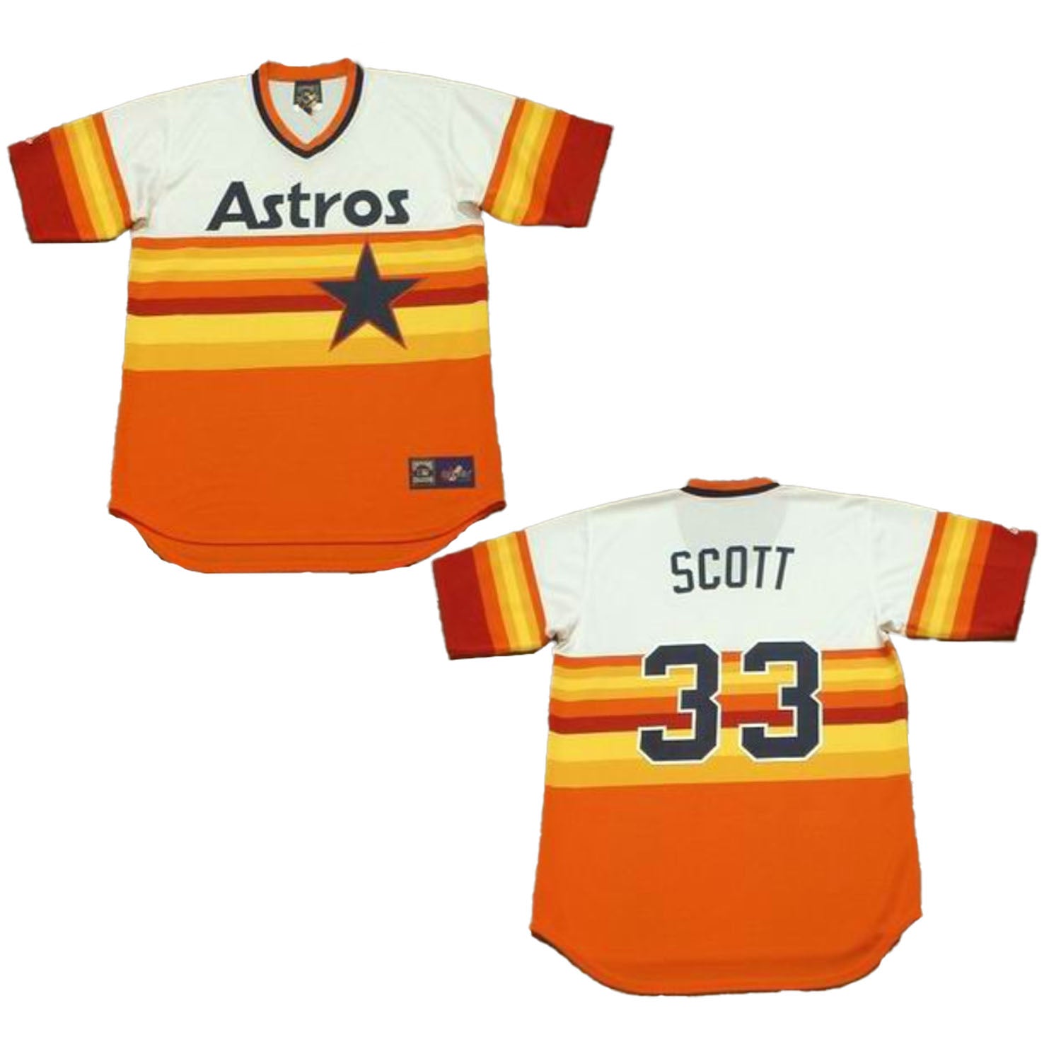 Mike Scott Houston Astros 33 Jersey