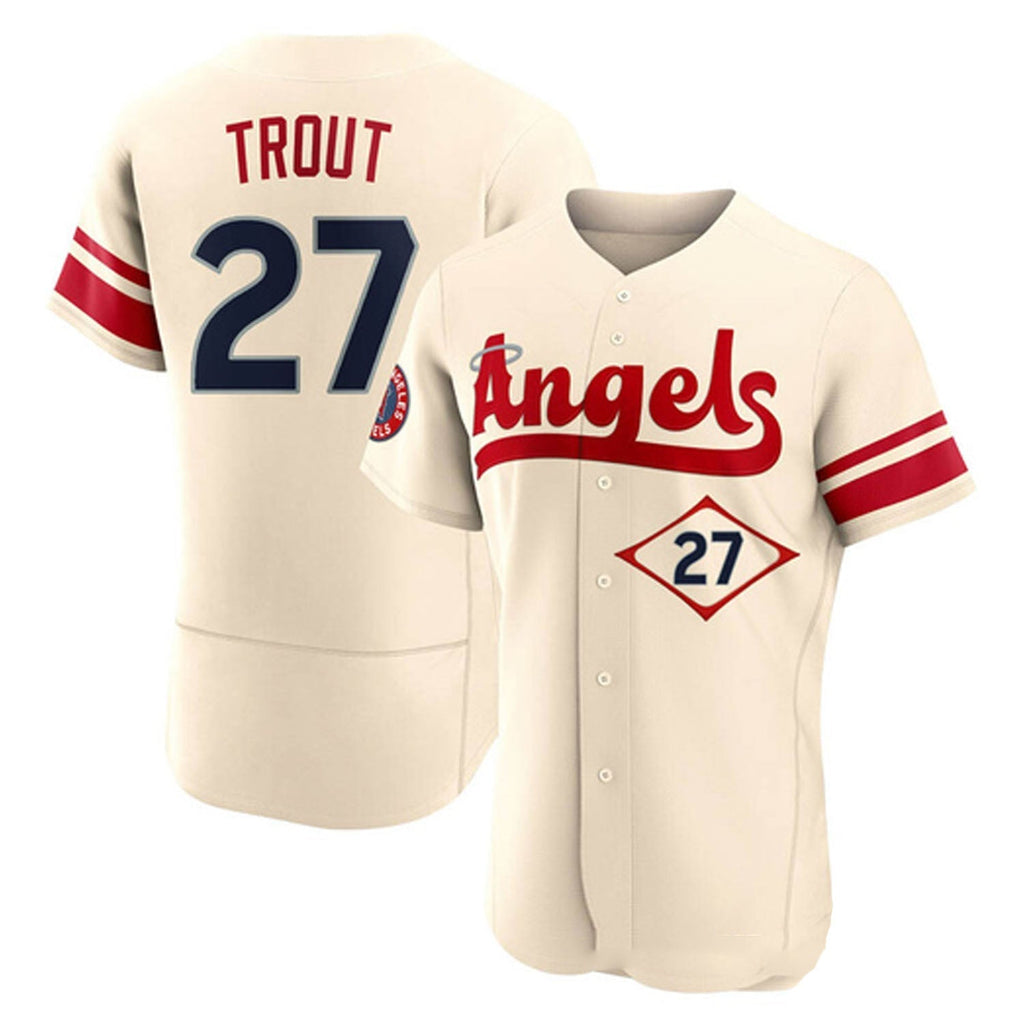 Mike Trout Los Angeles Angels 27 Jersey
