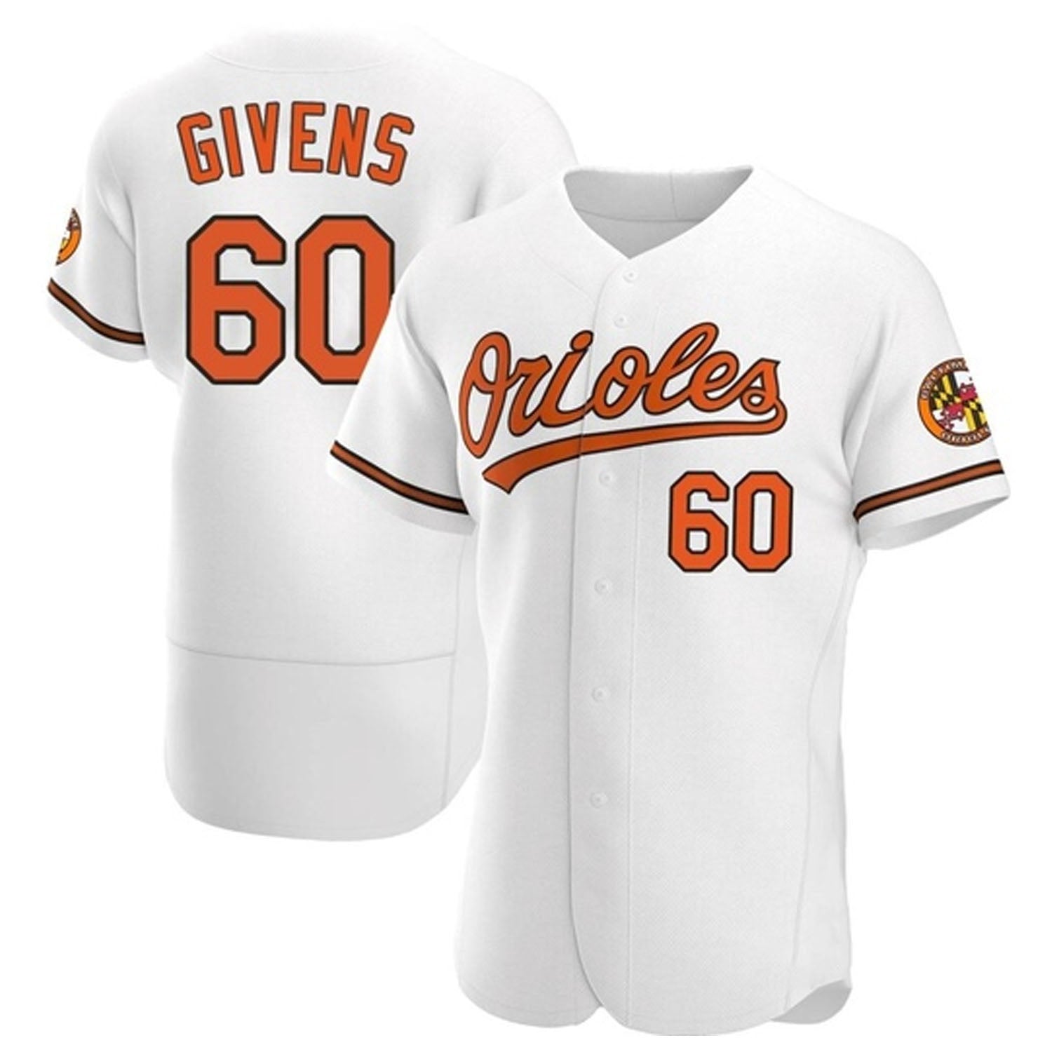 Mychal Givens Baltimore Orioles 60 Jersey