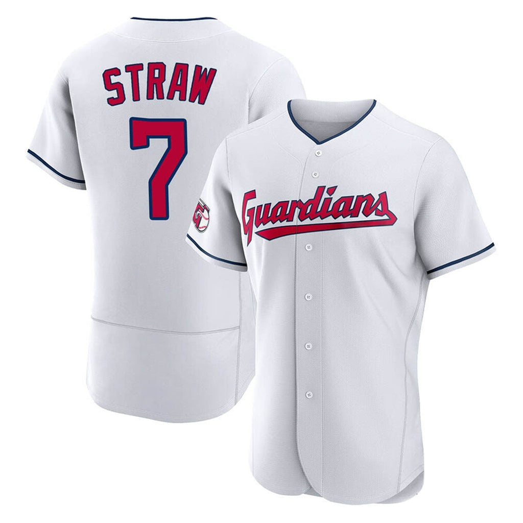 Myles Straw Cleveland Indians 7 Jersey