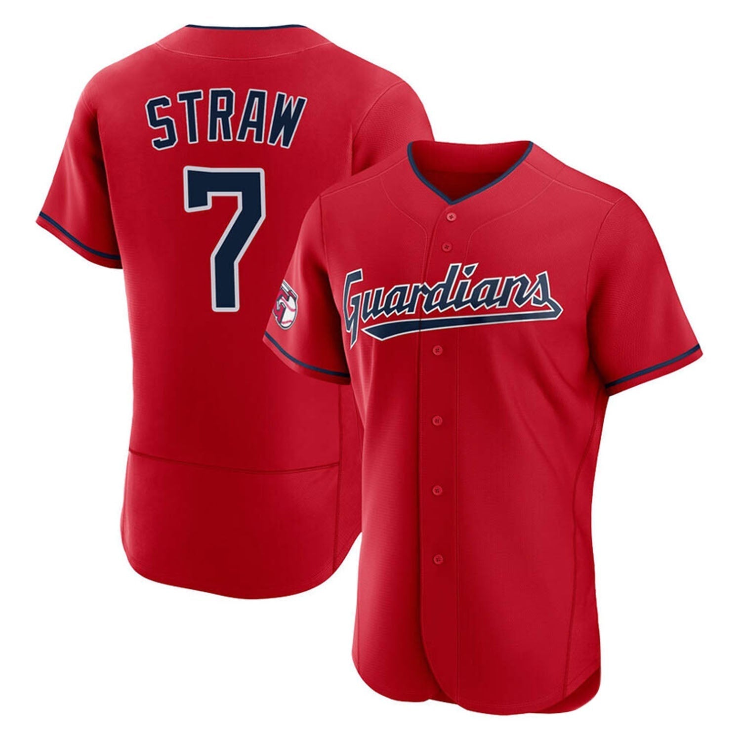 Myles Straw Cleveland Indians 7 Jersey