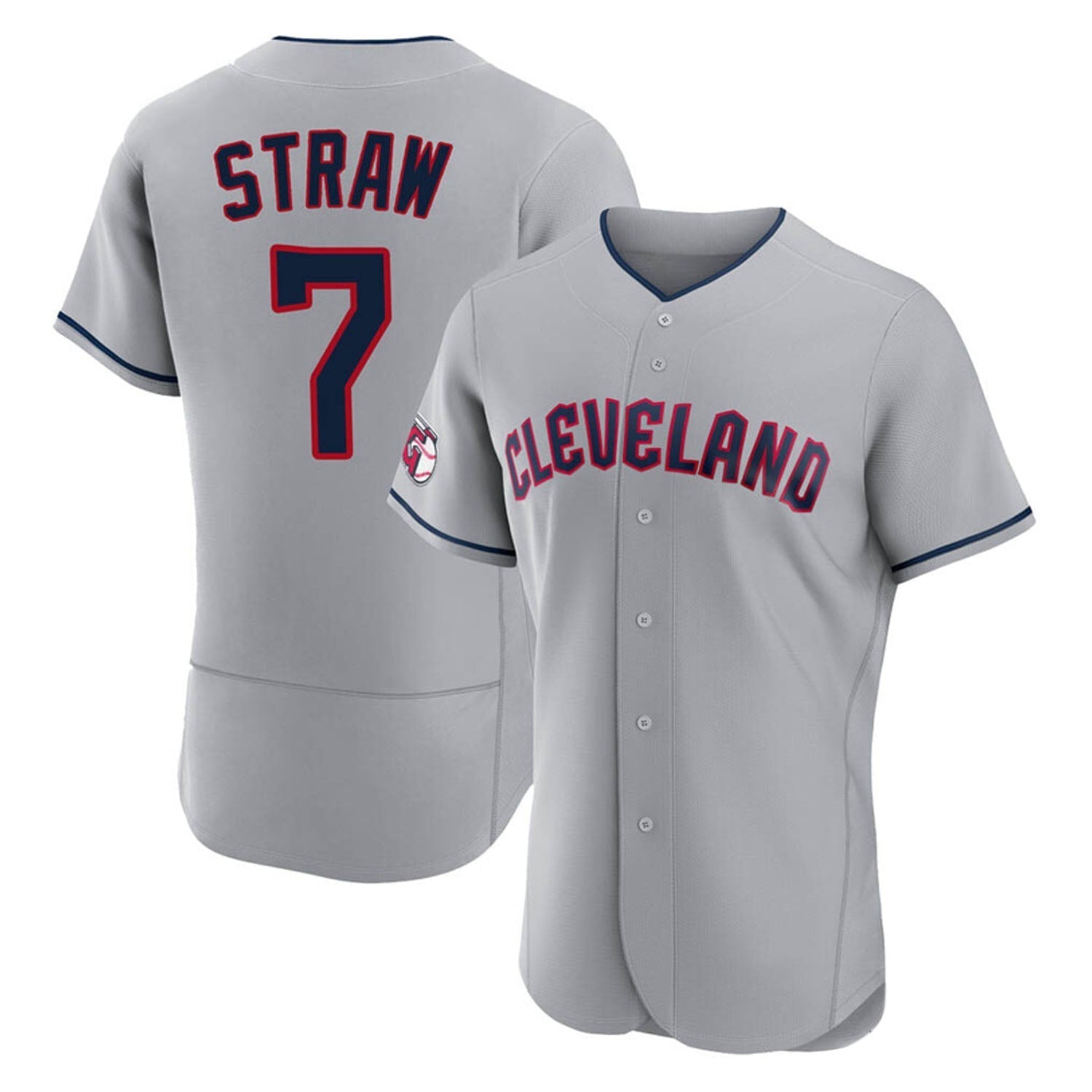 Myles Straw Cleveland Indians 7 Jersey