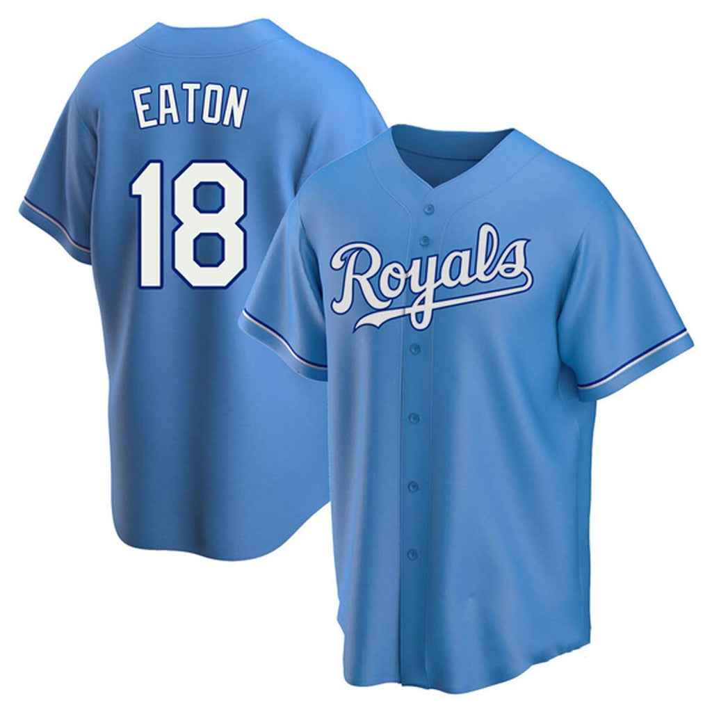 Nate Eaton Kansas City Royals 18 Jersey