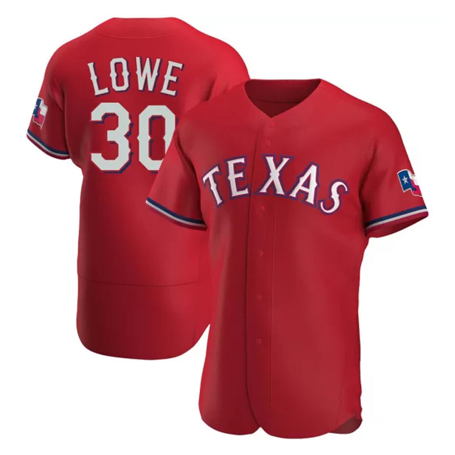 Nathaniel Lowe Texas Rangers 30 Jersey
